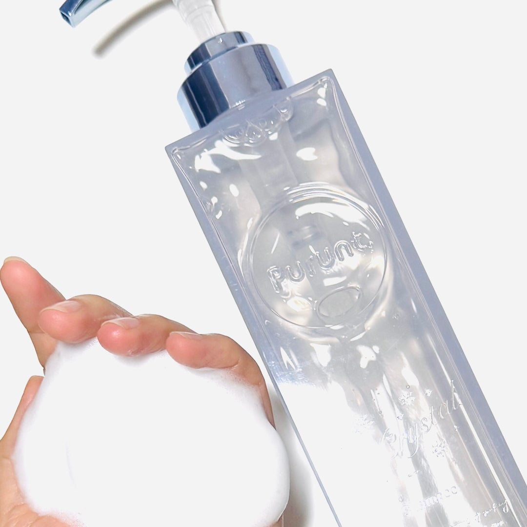 プルント ディープリペア ペアセット アイシークリスタル/Purunt./シャンプー・コンディショナーを使ったクチコミ(3枚目)