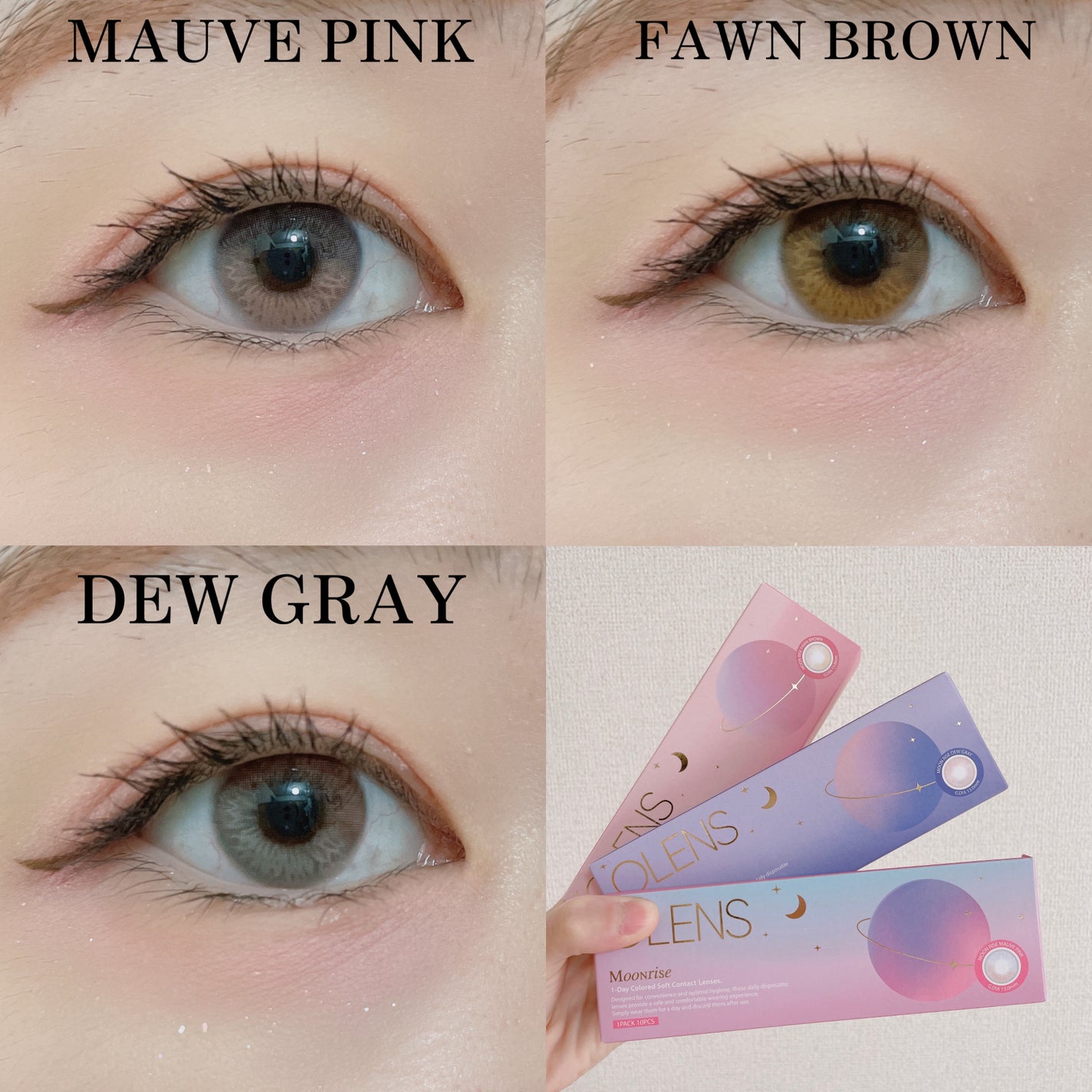 ムーンライズデュー/OLENS/1ヶ月(1MONTH)カラコンを使ったクチコミ(8枚目)