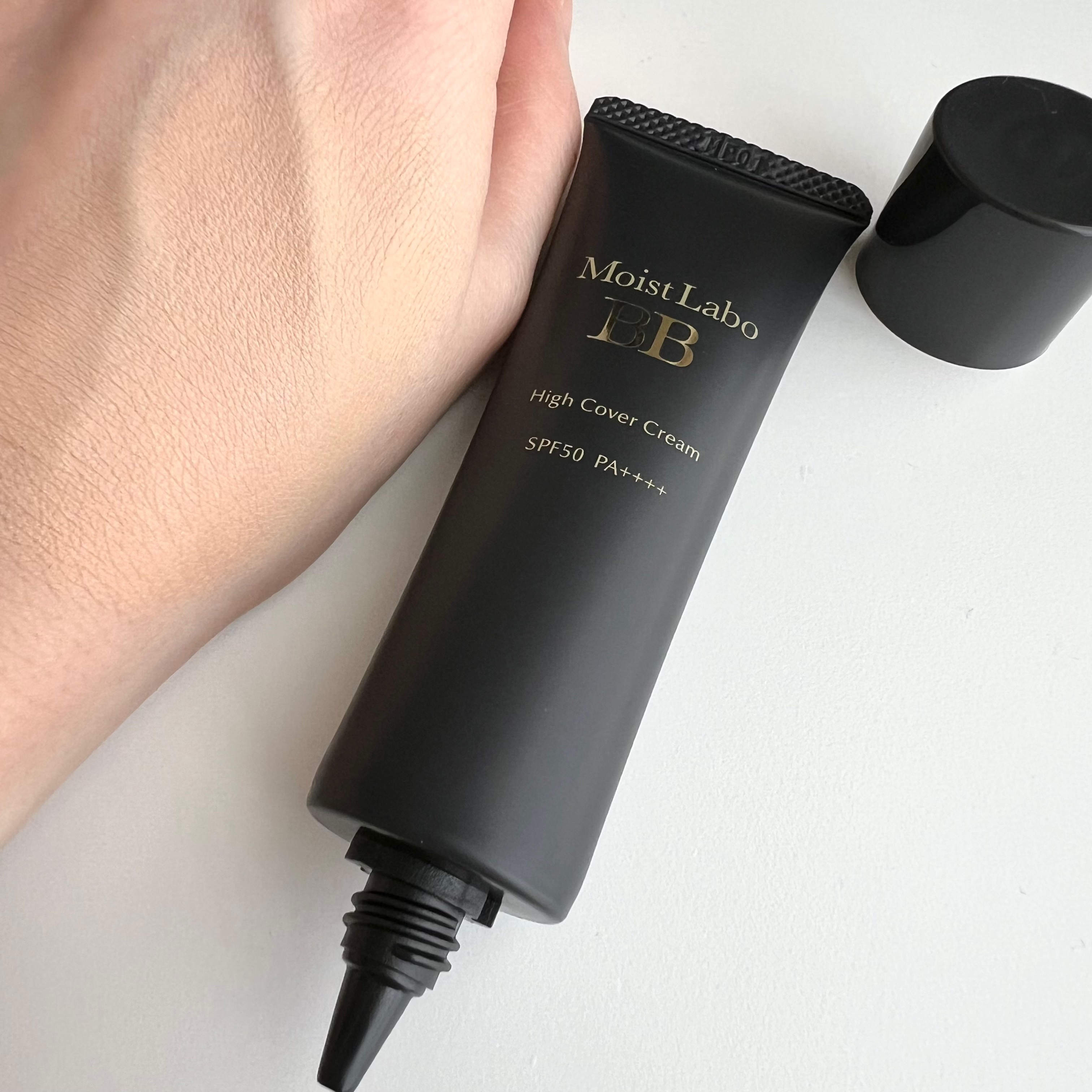 モイストラボ　ハイカバー薬用美白BBクリーム/Moist Labo/BBクリームを使ったクチコミ（3枚目）