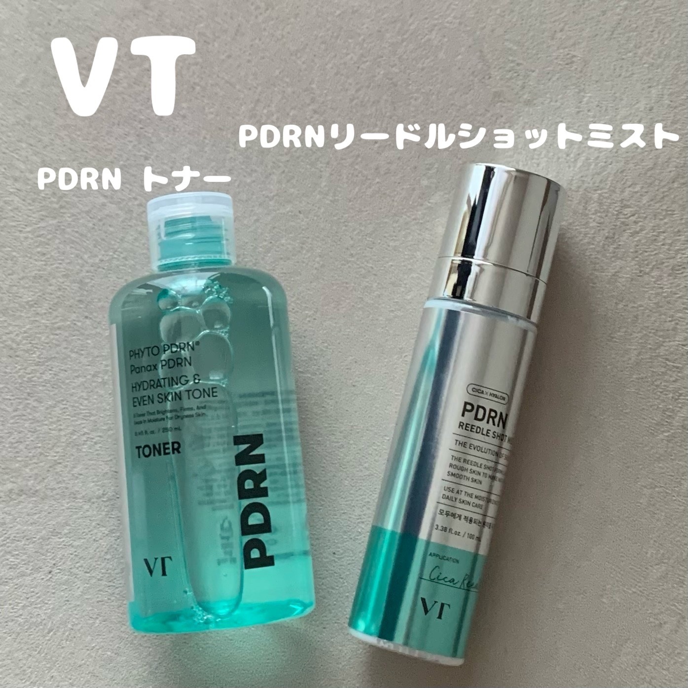 PDRN リードルショット ミスト/VT/ミスト状化粧水を使ったクチコミ（1枚目）