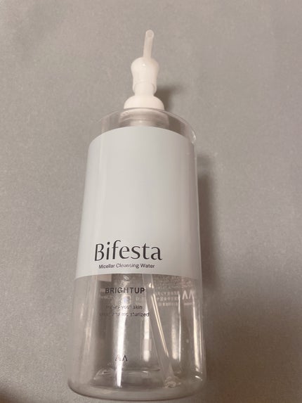 ミセラークレンジングウォーター ブライトアップ ボトル 400ml/ビフェスタ/クレンジングウォーターを使ったクチコミ(1枚目)