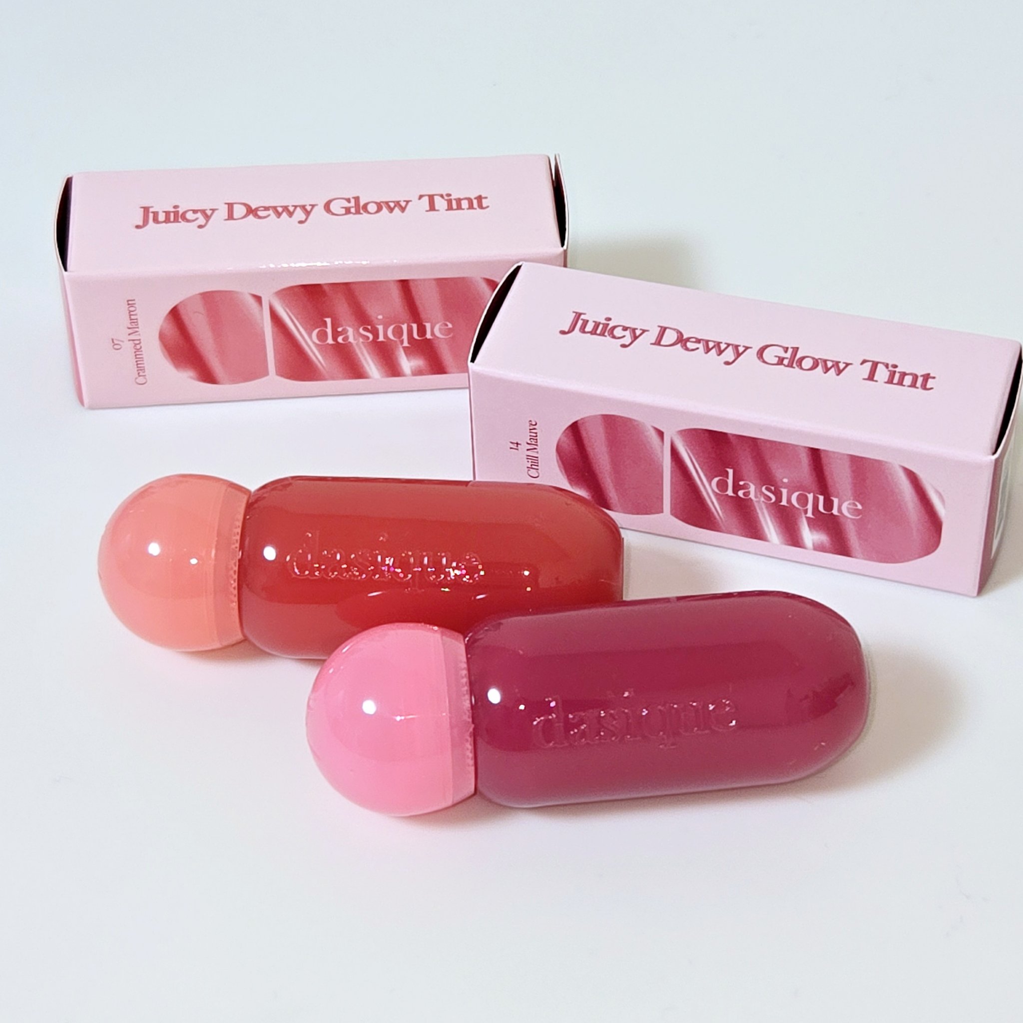 ジューシーデューイグロウティント/dasique/リップティントを使ったクチコミ（1枚目）