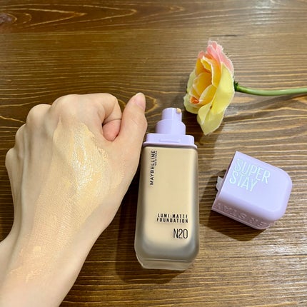 SPステイ ルミマット リキッド ファンデーション/MAYBELLINE NEW YORK/リキッドファンデーションを使ったクチコミ(4枚目)