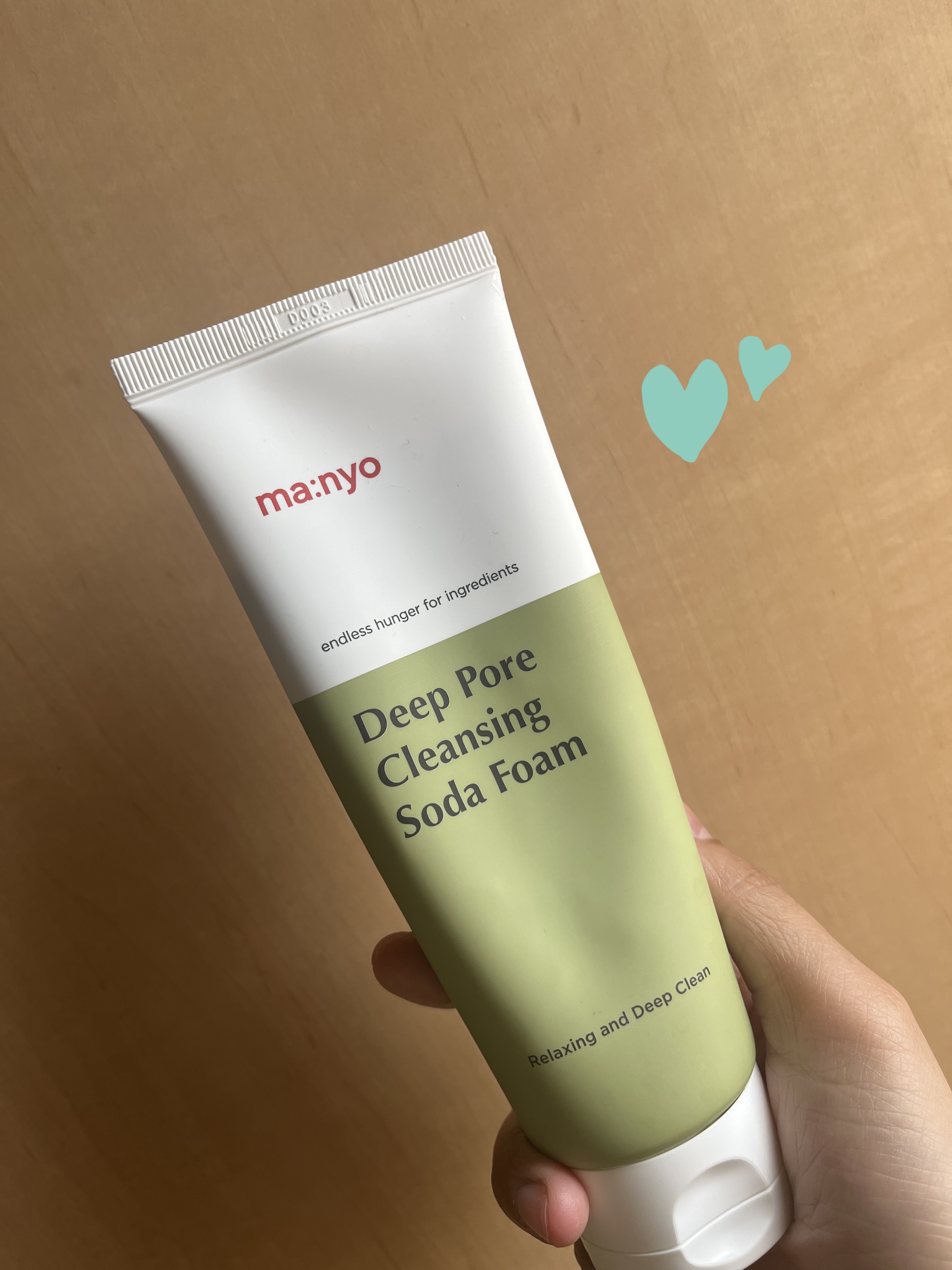 ソーダ洗顔料/manyo/洗顔フォームを使ったクチコミ（1枚目）