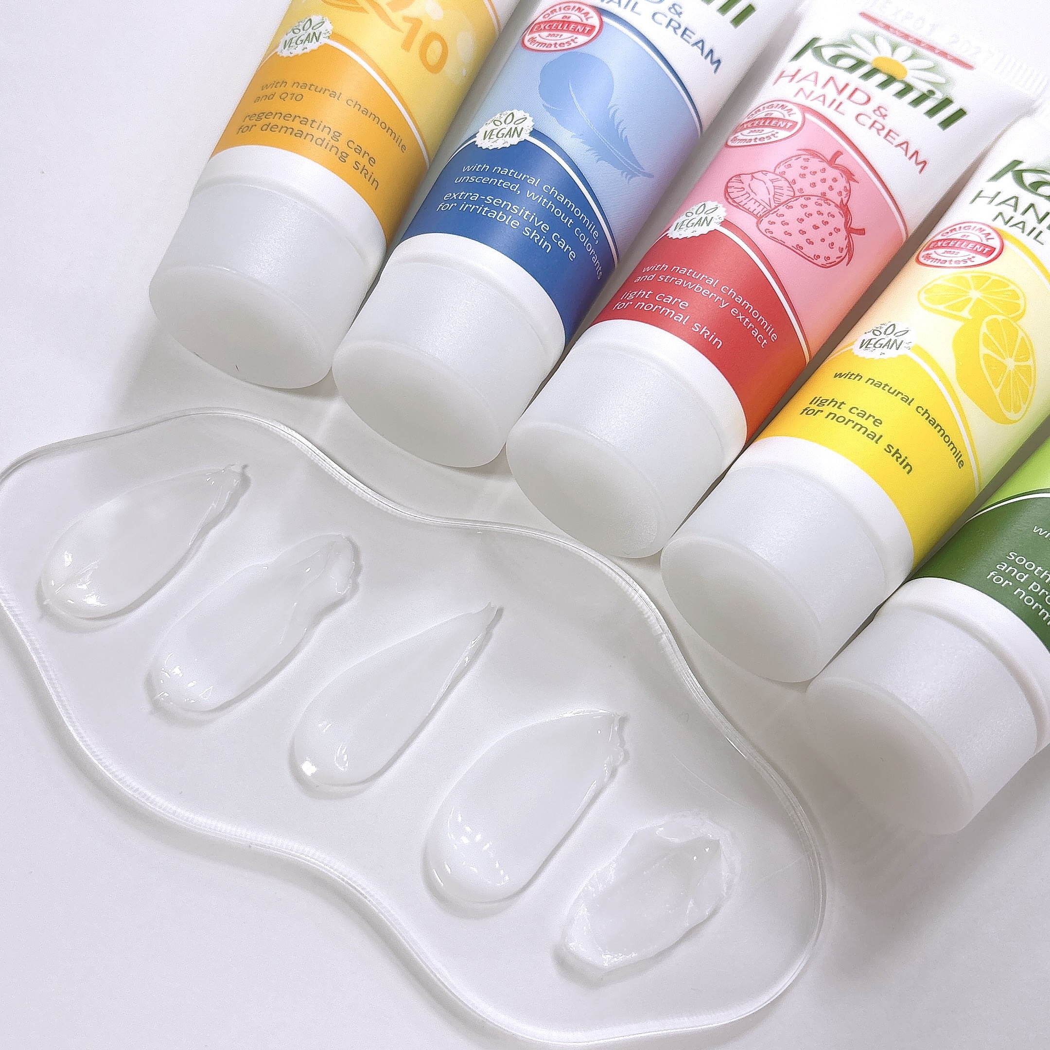 ハンド＆ネイルクリームミニ 企画セット30ml*5/カミール/その他キットセットを使ったクチコミ（1枚目）