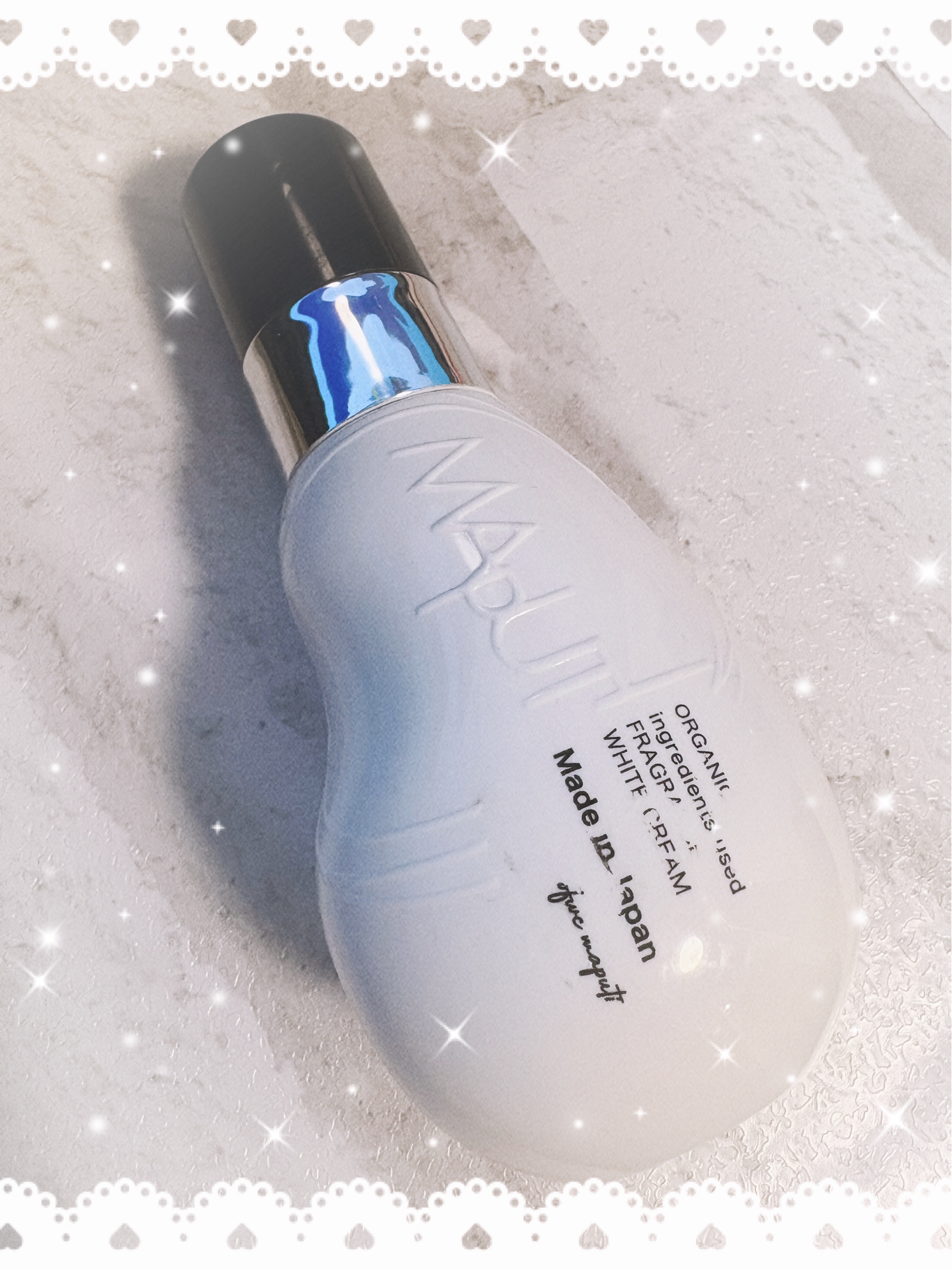 オーガニックフレグランスホワイトクリーム/MAPUTI/デリケートゾーンケアを使ったクチコミ（1枚目）