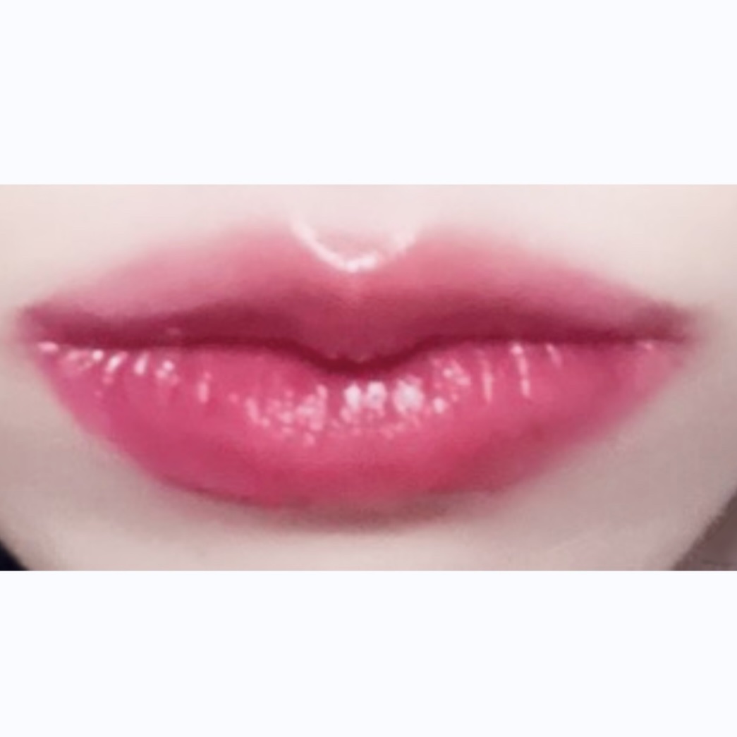 フィー ピンクオブセッションステイフィットティント G08 タグピンク/fwee/リップティントを使ったクチコミ（3枚目）