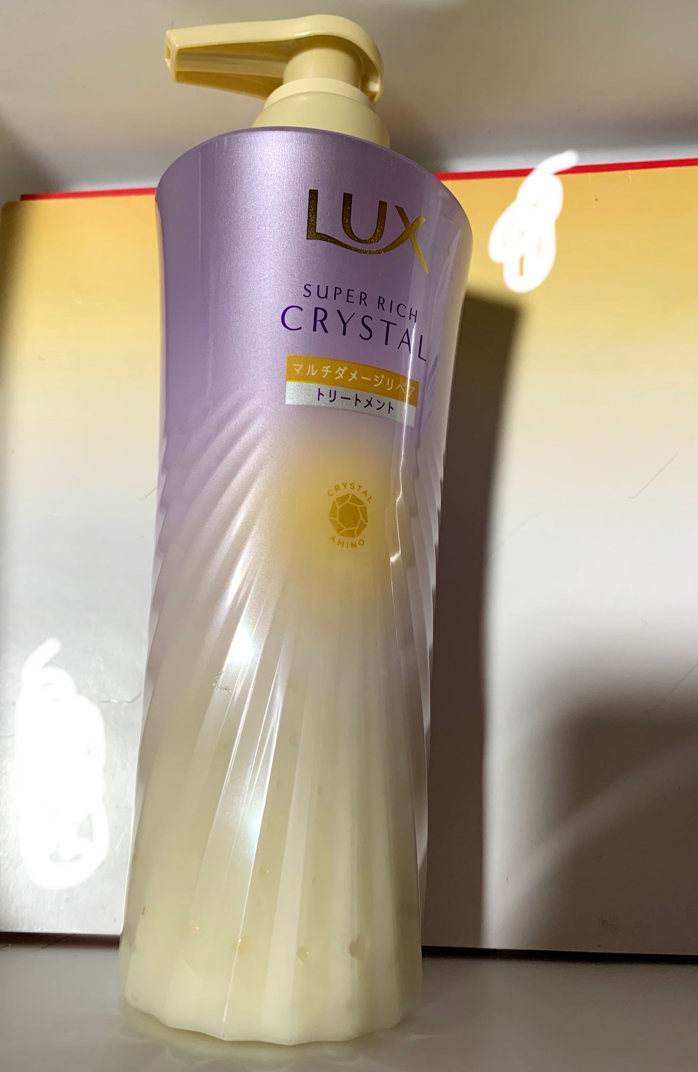 スーパーリッチクリスタル マルチダメージリペア シャンプー/トリートメント/LUX/市販シャンプーを使ったクチコミ(2枚目)