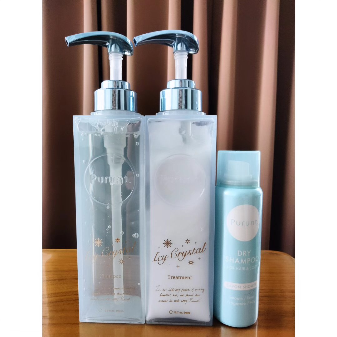 プルント　ディープリペア　ペアセット　アイシークリスタル/Purunt./シャンプー・コンディショナーを使ったクチコミ（1枚目）