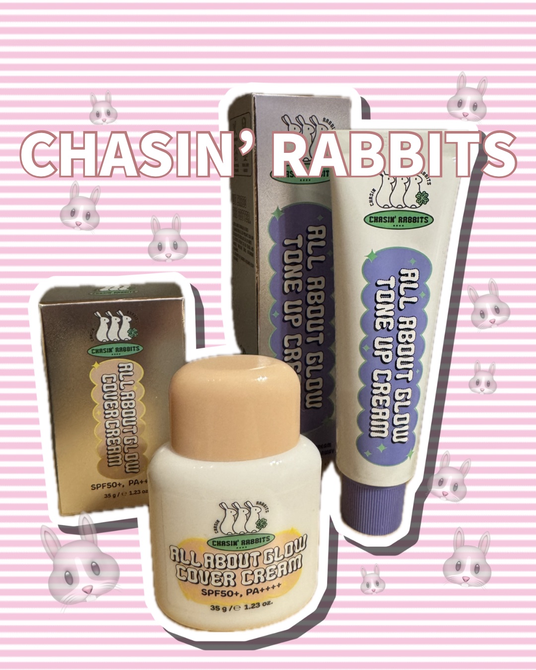 オールアバウトグロウカバークリーム/CHASIN'RABBITS/日焼け止めクリームを使ったクチコミ（1枚目）