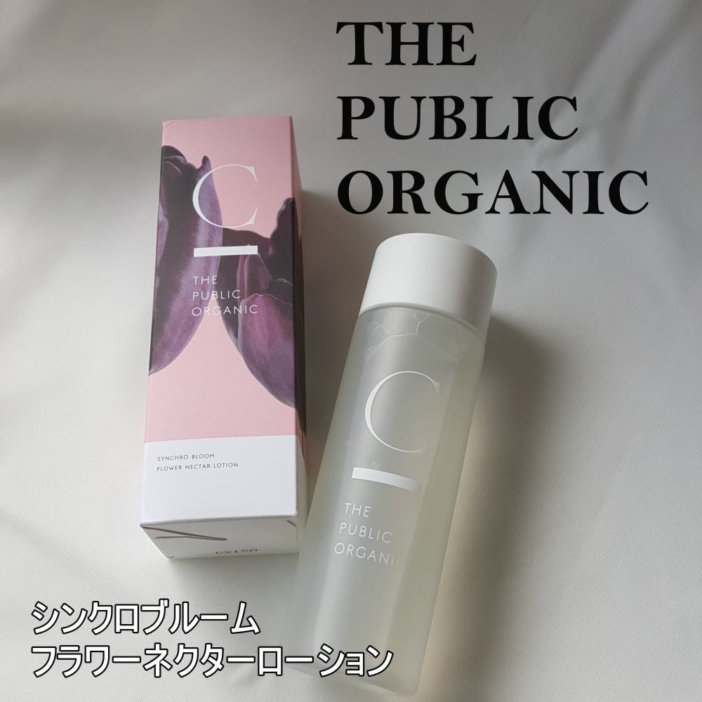 シンクロブルーム フラワーネクターローション/C THE PUBLIC ORGANIC/化粧水を使ったクチコミ(1枚目)