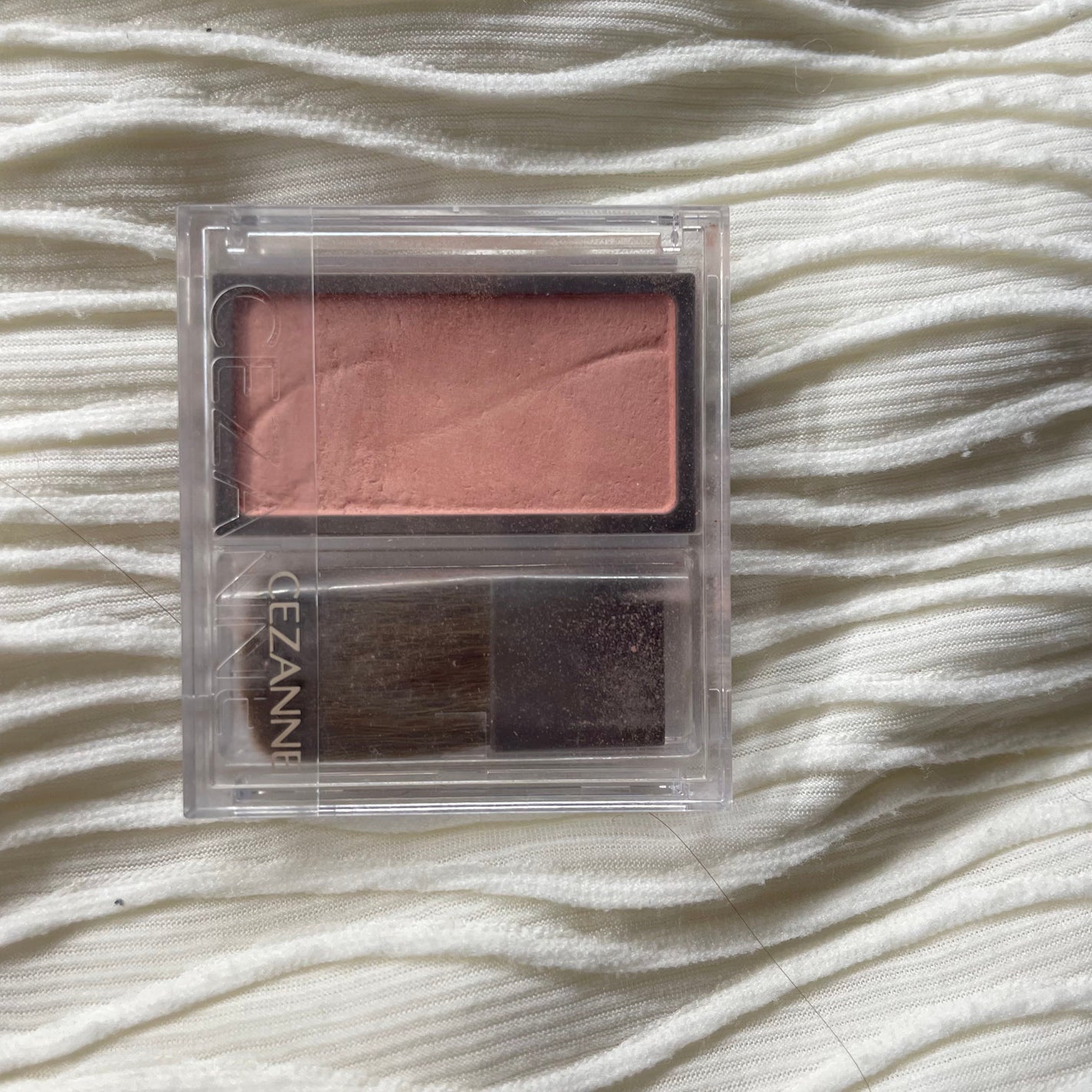 チークブラッシュ/CEZANNE/パウダーチークを使ったクチコミ(1枚目)