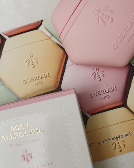 アクア アレゴリア ハンドクリーム ローザ ロッサ/GUERLAIN/ハンドクリームを使ったクチコミ(4枚目)