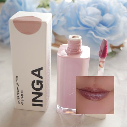 ウォーターグローリップティント/INGA/リップティントを使ったクチコミ(2枚目)