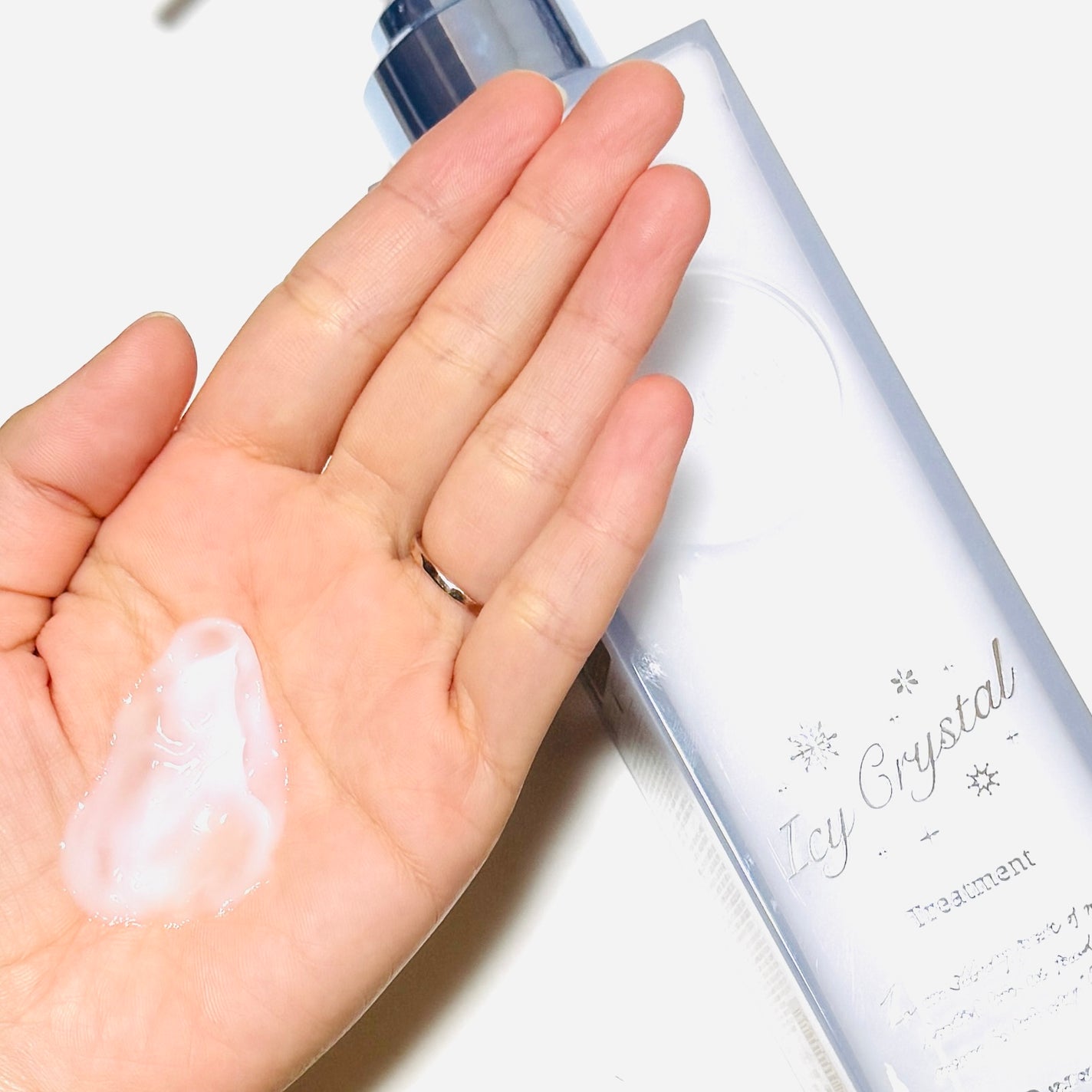 プルント ディープリペア ペアセット アイシークリスタル/Purunt./シャンプー・コンディショナーを使ったクチコミ(5枚目)