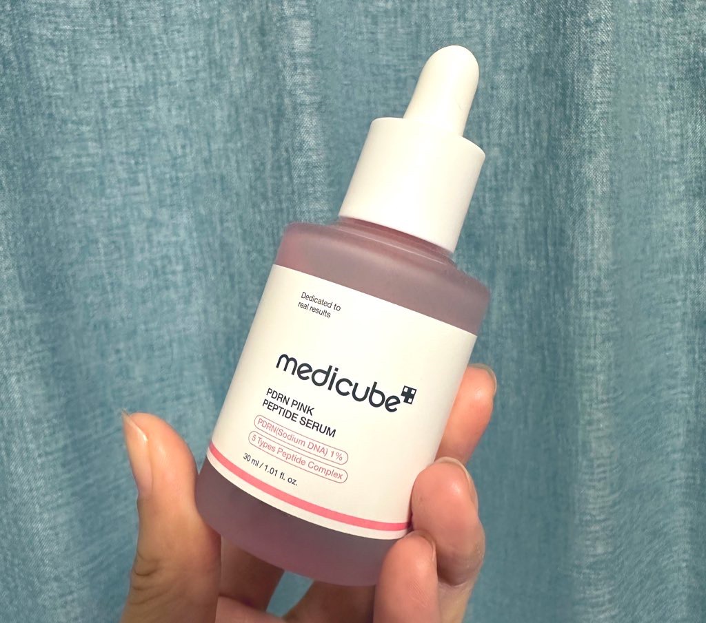 PDRNピンクアンプル PDRN 10,000ppm配合/MEDICUBE/美容液を使ったクチコミ（1枚目）