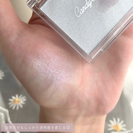 クリスタルハイライター/CandyDoll/パウダーハイライトを使ったクチコミ(7枚目)