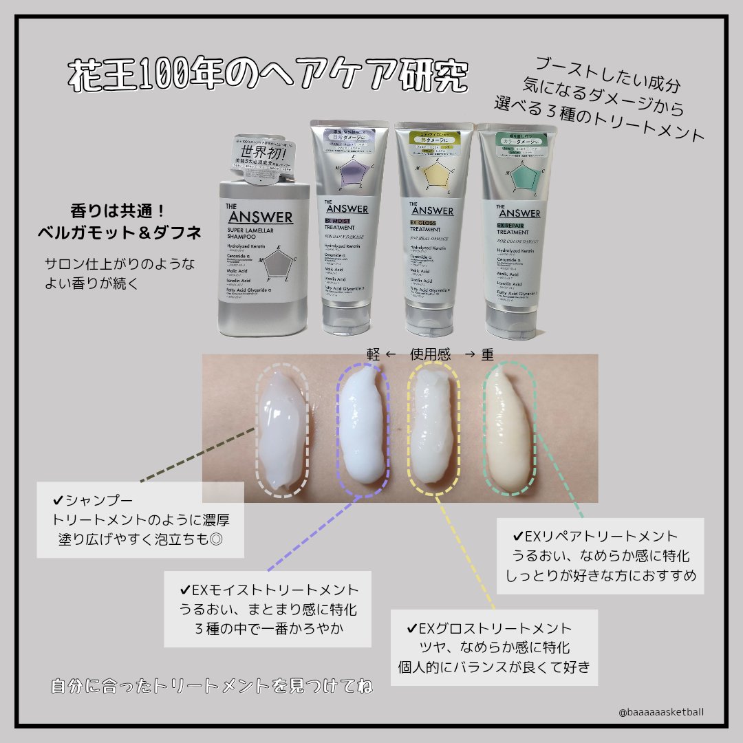 THE ANSWER EXグロストリートメント FOR HEAD DAMAGE/THE ANSWER/洗い流すヘアトリートメントを使ったクチコミ（3枚目）