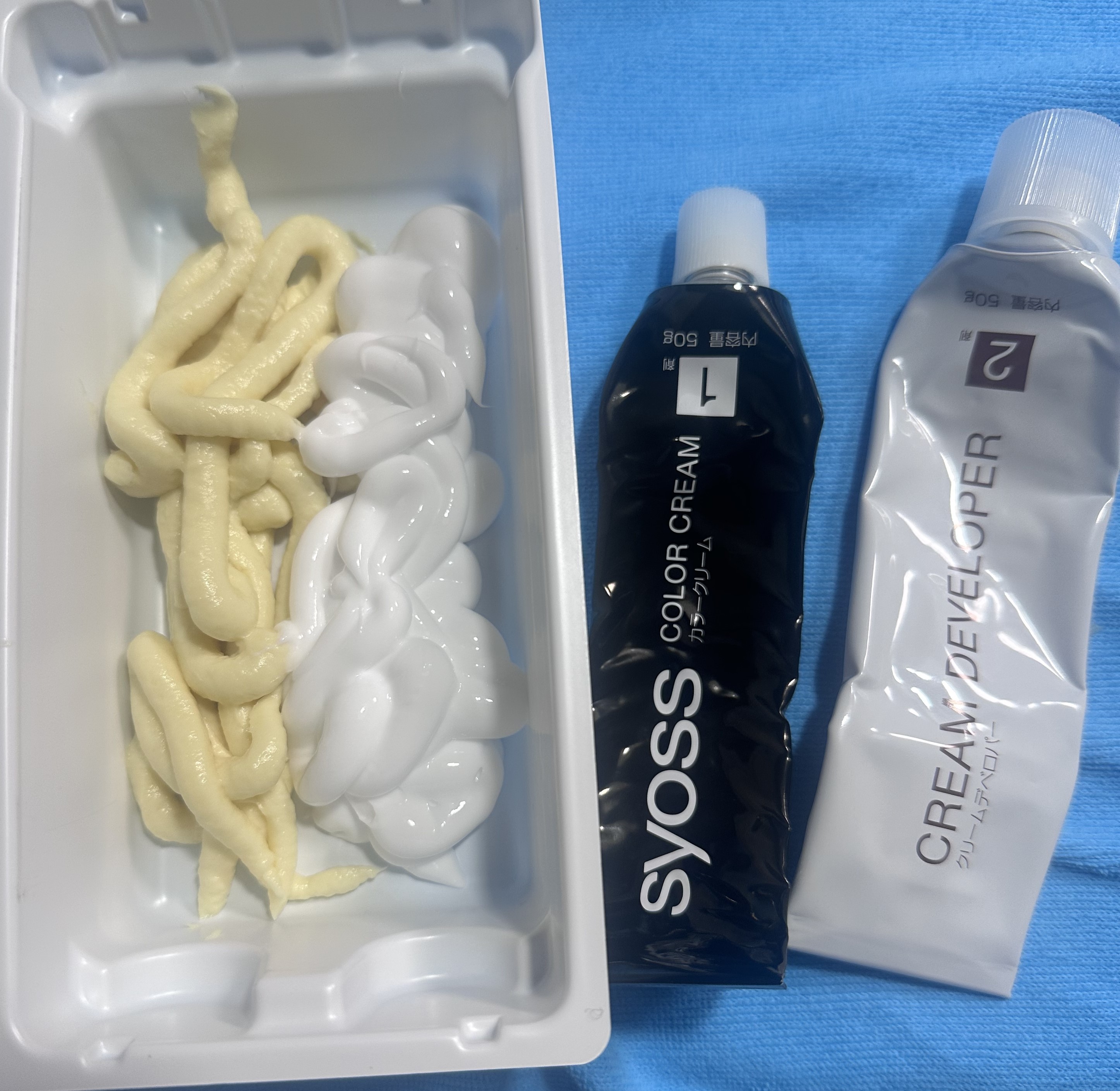 クレイクリーム/サイオス/ヘアカラーを使ったクチコミ（2枚目）