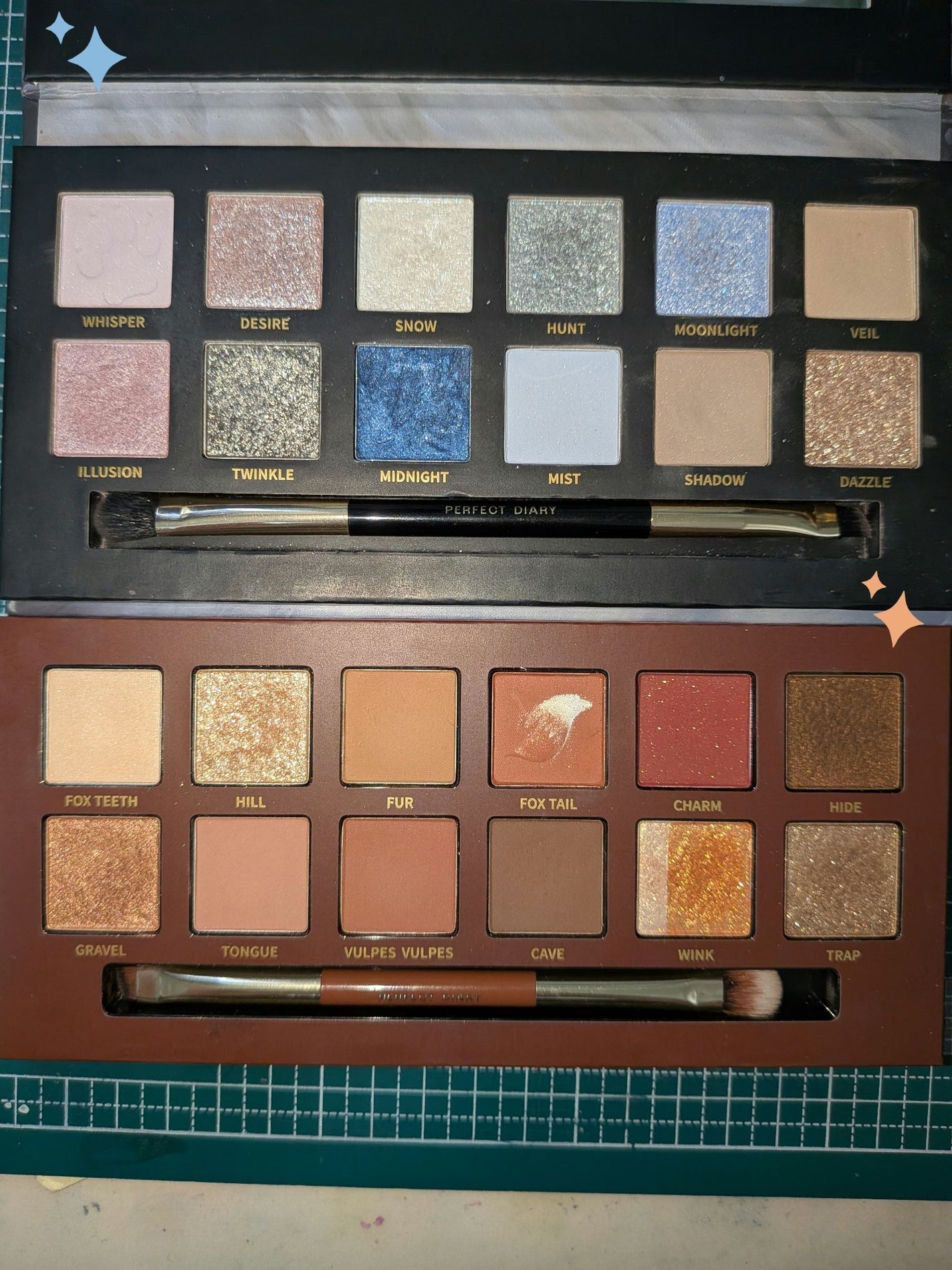 エクスプローラ12色 動物アイシャドウパレット/PERFECT DIARY/アイシャドウパレットを使ったクチコミ(2枚目)