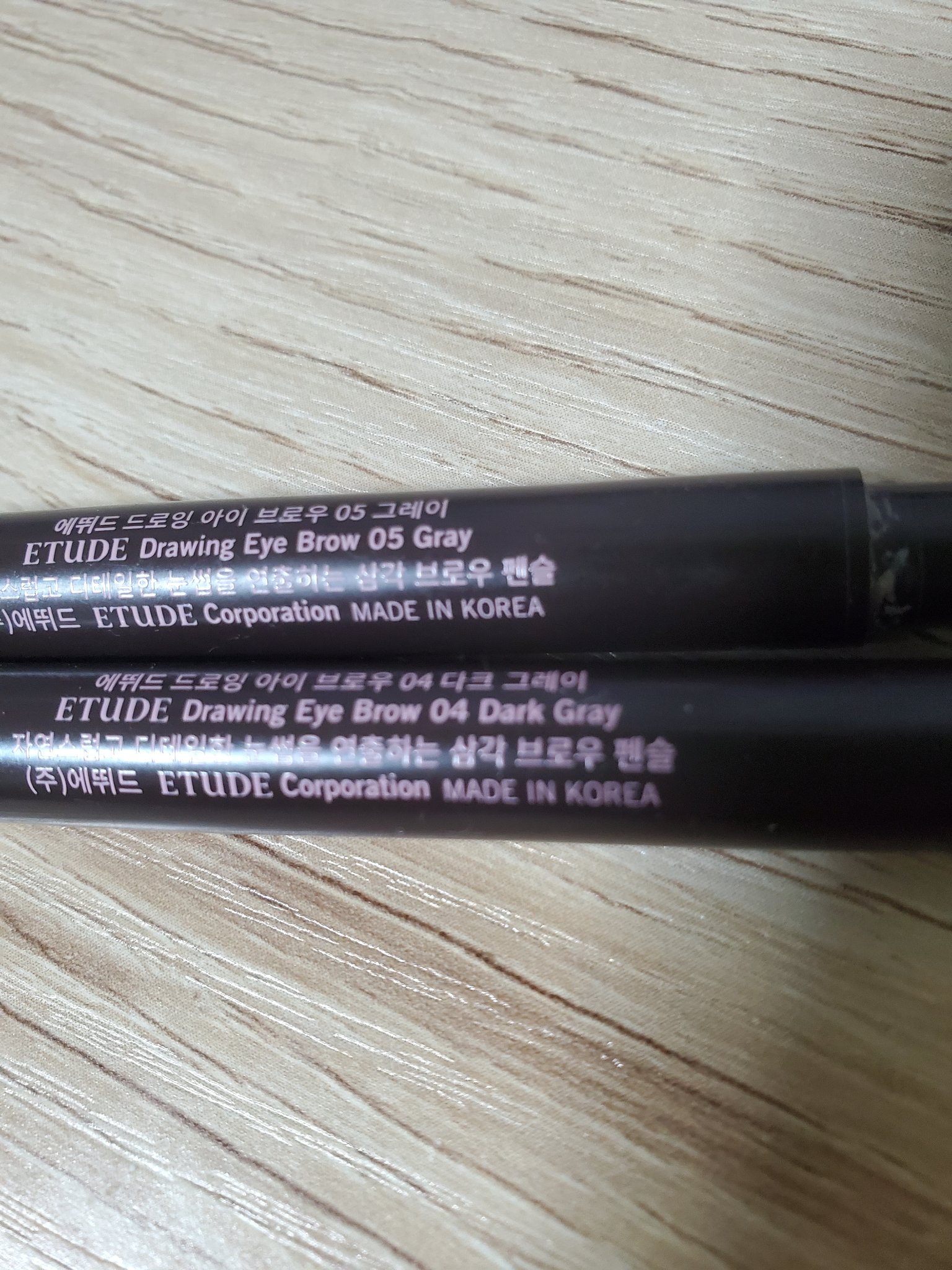 ドローイング アイブロウ ペンシル ダークグレー/ETUDE/アイブロウペンシルを使ったクチコミ（1枚目）