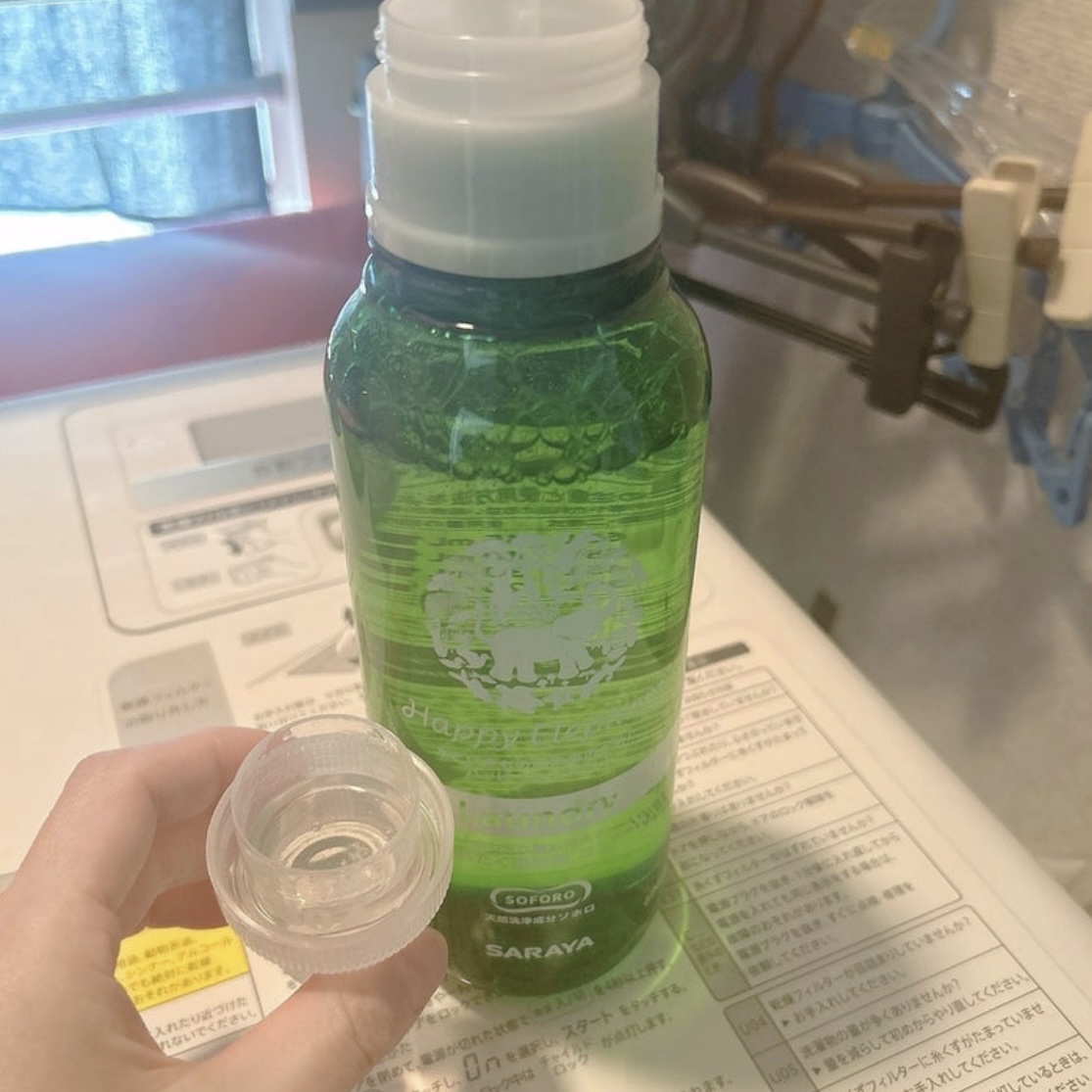 ハッピーエレファント 液体洗たく用洗剤 コンパクトタイプ/サラヤ/洗濯洗剤を使ったクチコミ（2枚目）