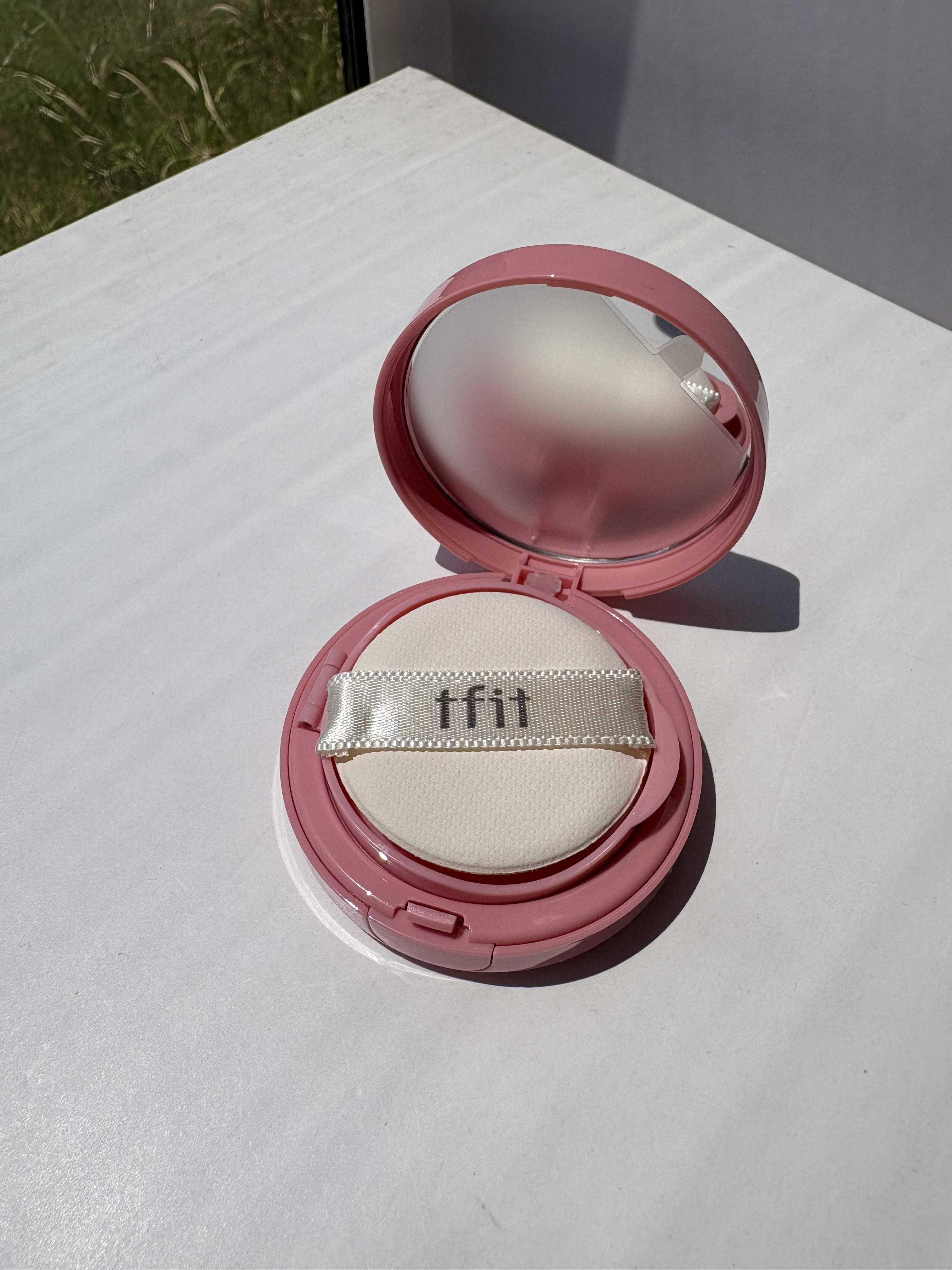 フラッフィーベルベットクッションチーク /TFIT/ジェル・クリームチークを使ったクチコミ（2枚目）