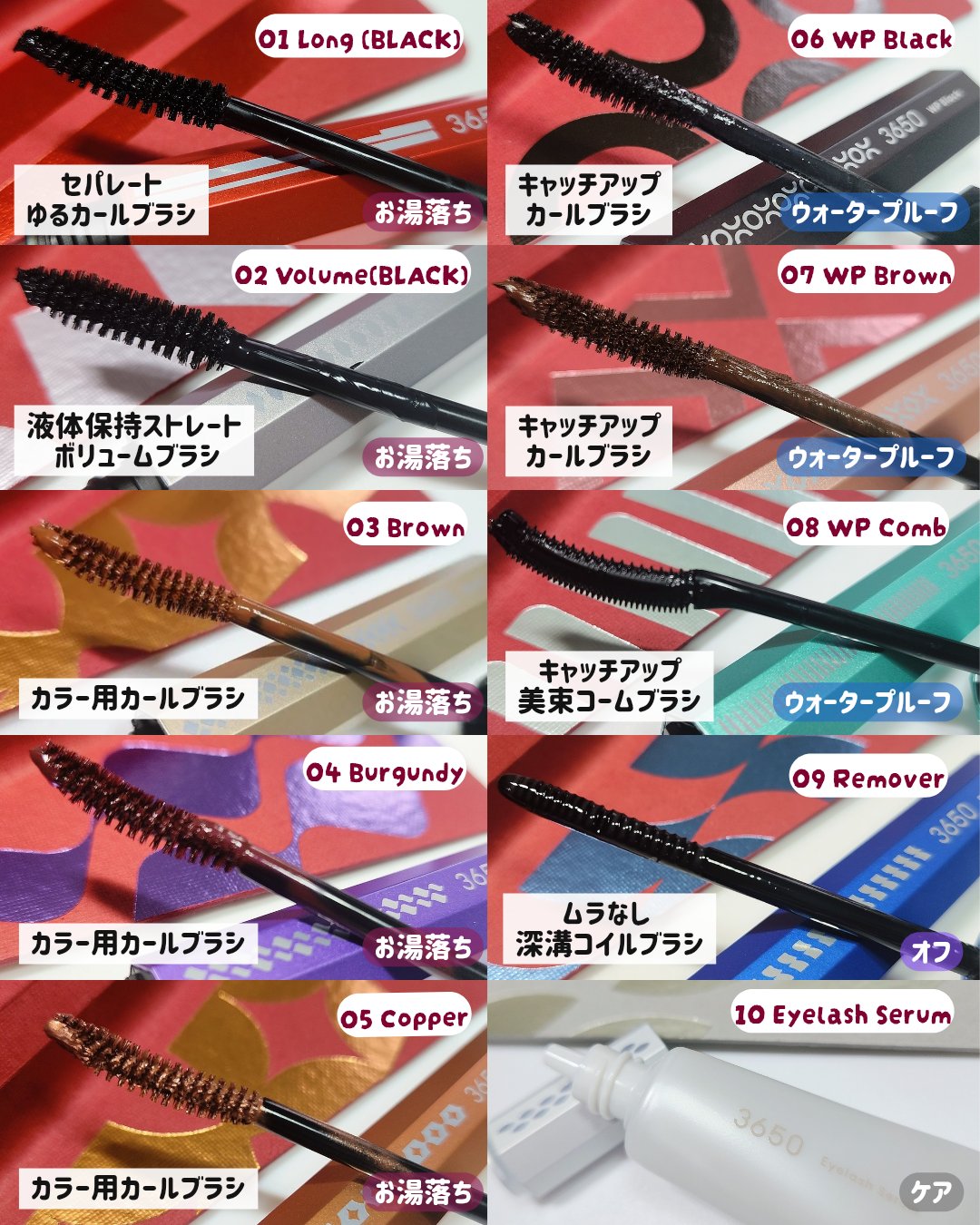 マスカラ ボリューム/3650/マスカラを使ったクチコミ（3枚目）