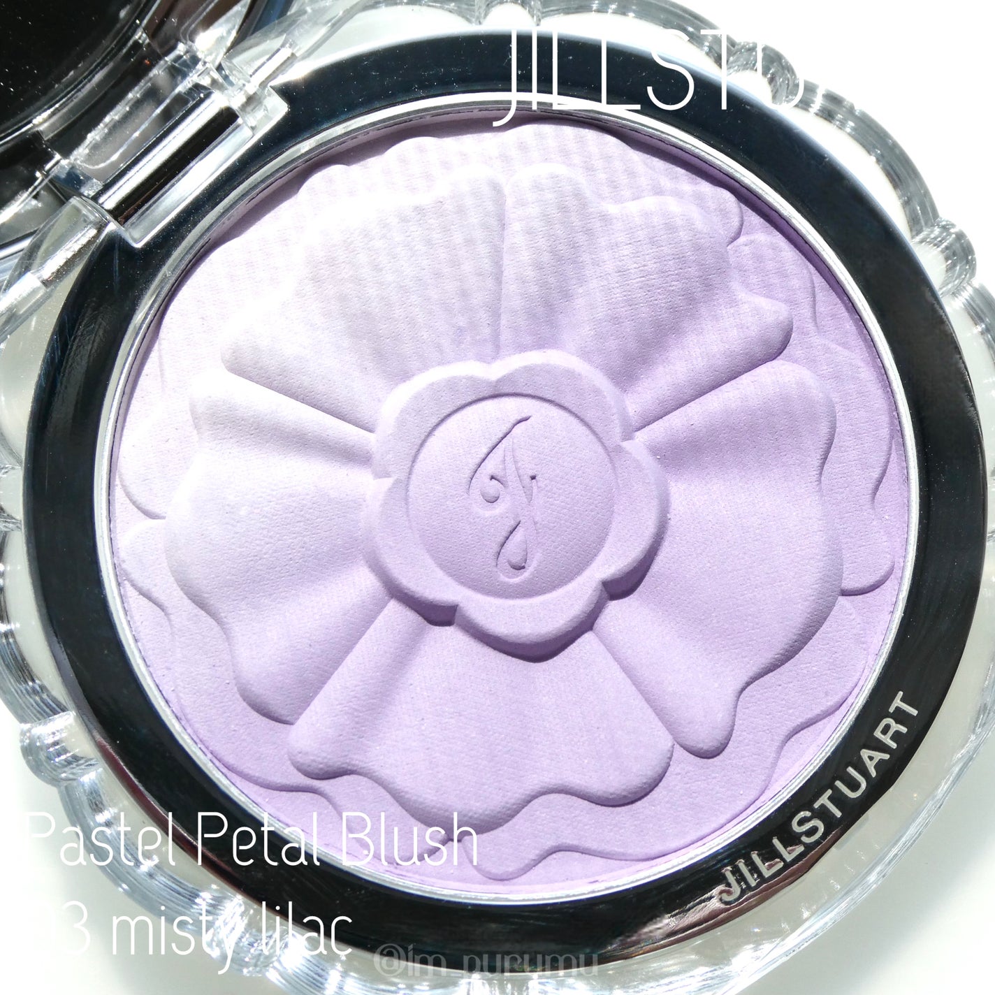 ジルスチュアート パステルペタル ブラッシュ/JILL STUART/パウダーチークを使ったクチコミ(1枚目)