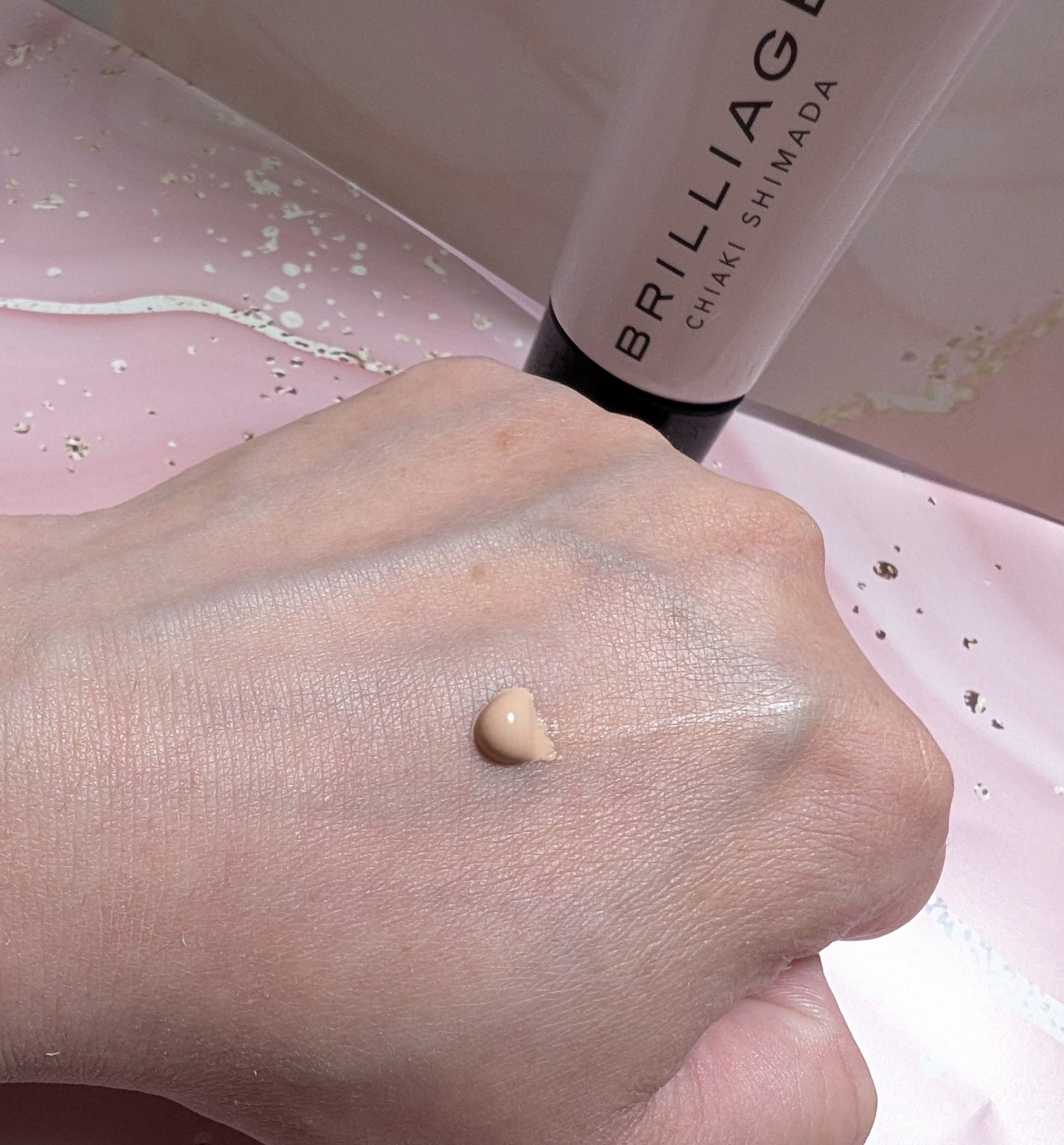 セッティング リキッドファンデーション セラム/ブリリアージュ/リキッドファンデーションを使ったクチコミ(5枚目)