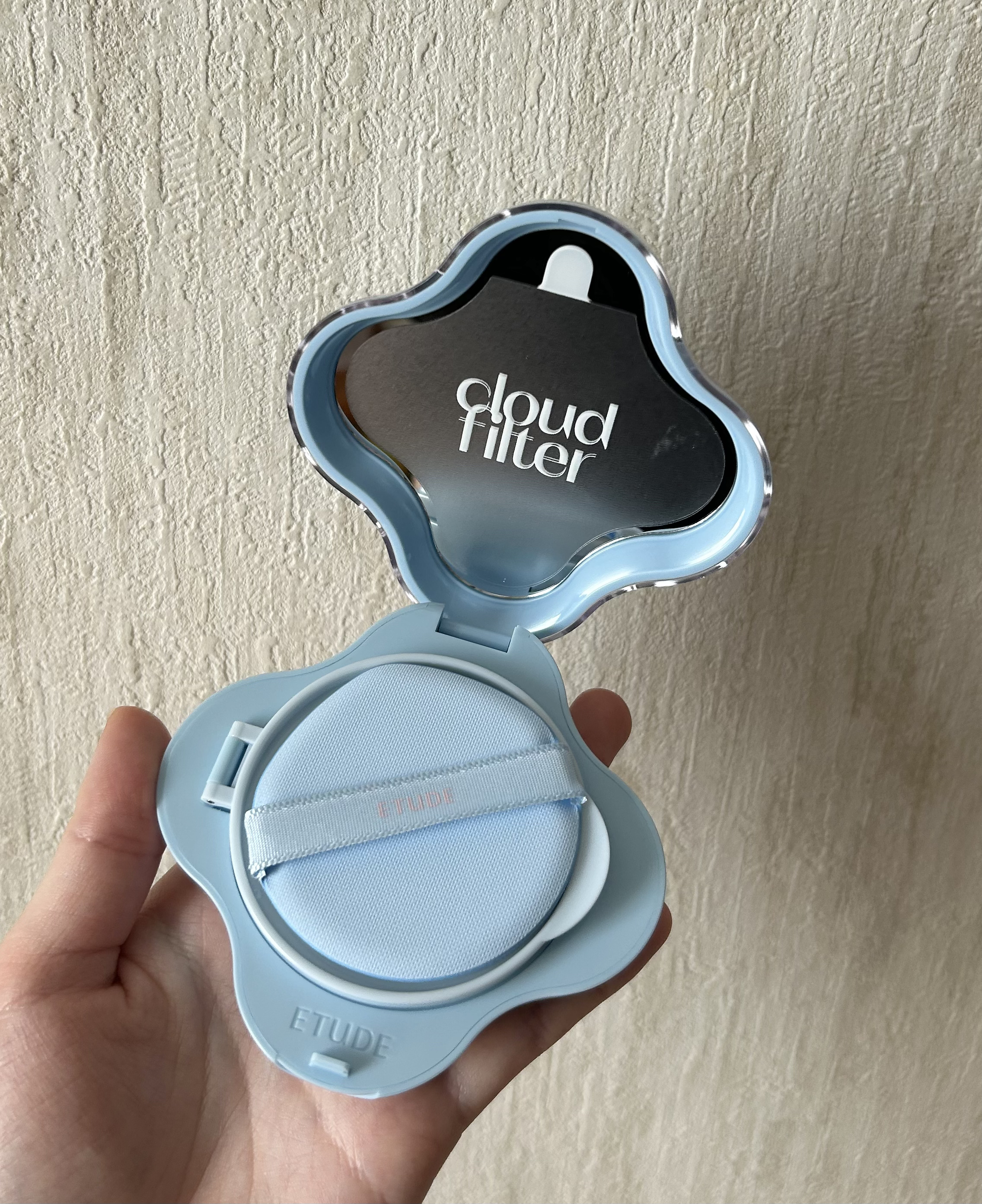 クラウドフィルタークッション/ETUDE/クッションファンデーションを使ったクチコミ（2枚目）