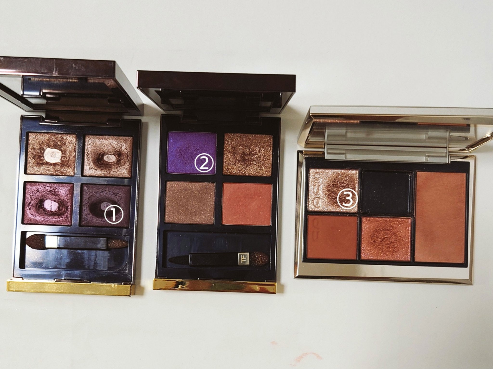 アイ カラー クォード/TOM FORD BEAUTY/アイシャドウパレットを使ったクチコミ（1枚目）