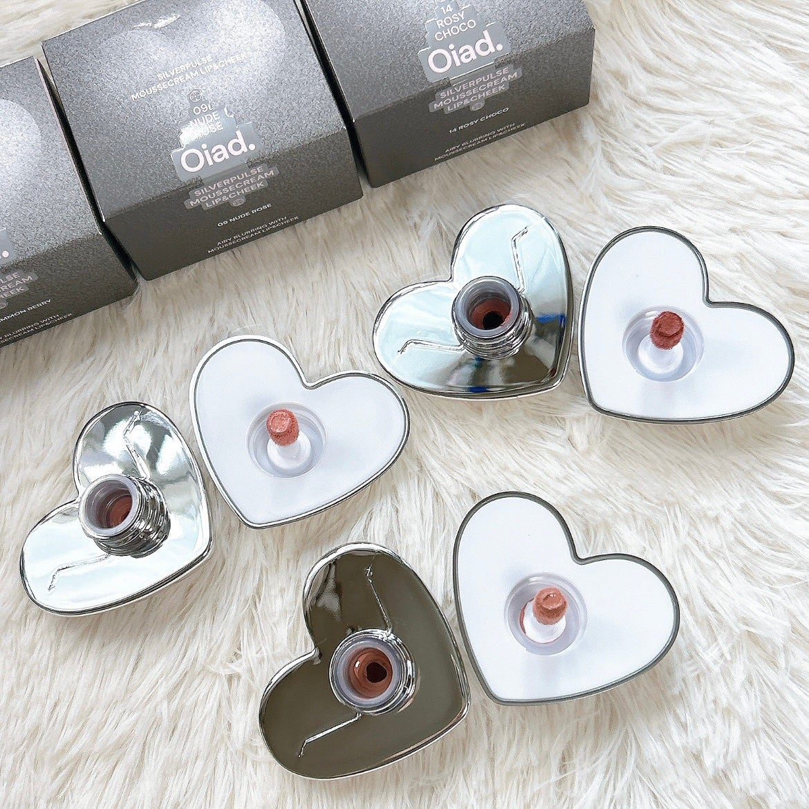 シルバーパース ムースクリーム リップ&チーク/oiad/ジェル・クリームチークを使ったクチコミ(3枚目)