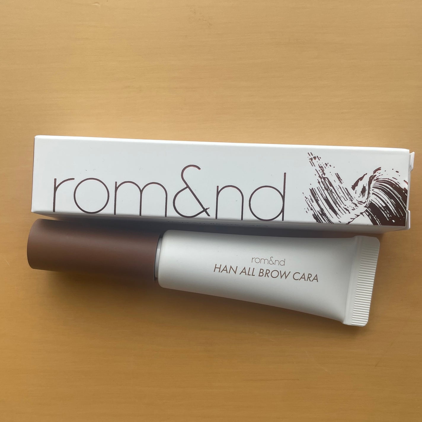 ハンオールブロウカラ/rom&nd/眉マスカラを使ったクチコミ(1枚目)