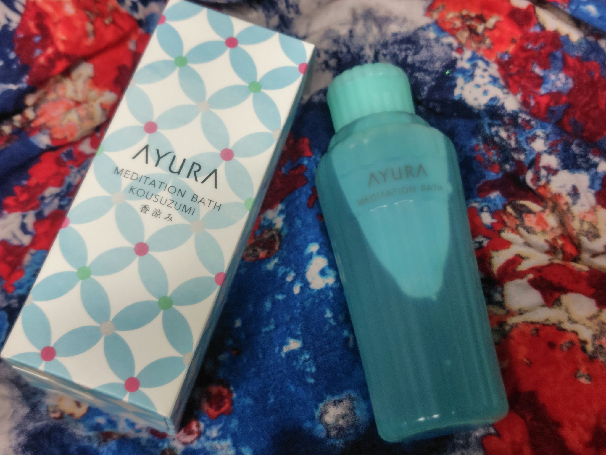 メディテーションバス（香涼み） /AYURA/保湿系入浴剤を使ったクチコミ（1枚目）