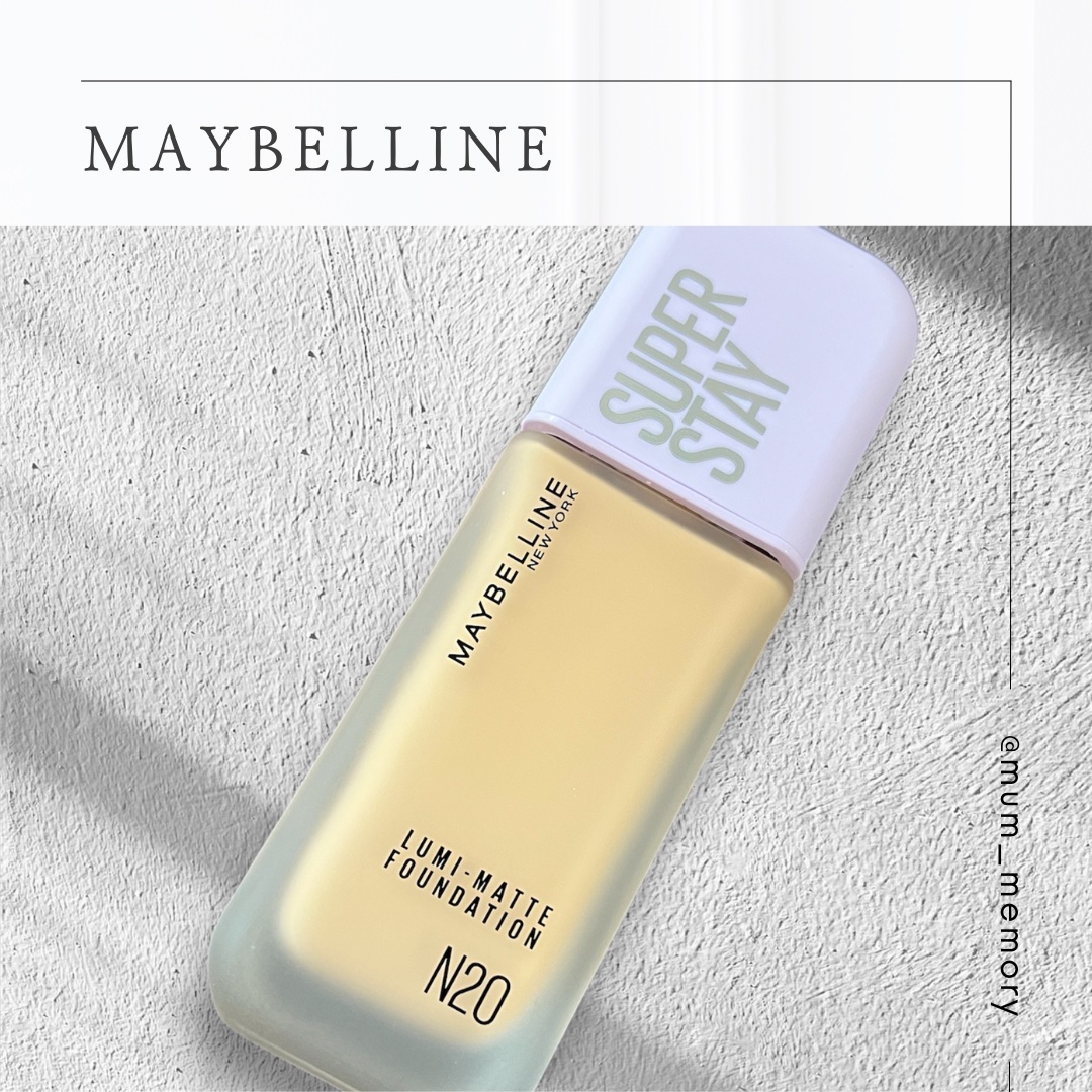 SPステイ ルミマット リキッド ファンデーション/MAYBELLINE NEW YORK/リキッドファンデーションを使ったクチコミ（1枚目）