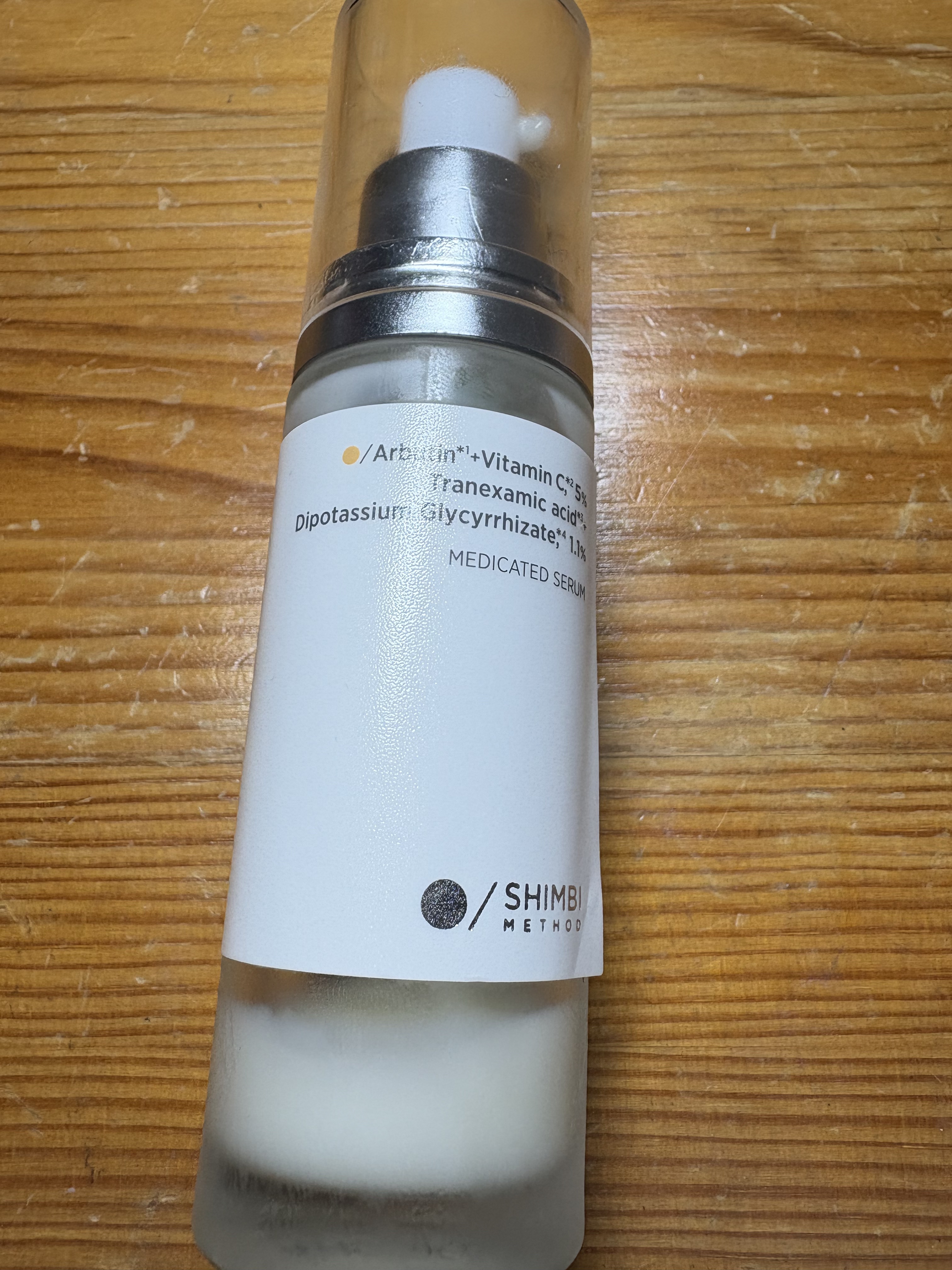 薬用ダブルホワイトニングセラムA【医薬部外品】 /SHIMBI METHOD/美容液を使ったクチコミ（1枚目）