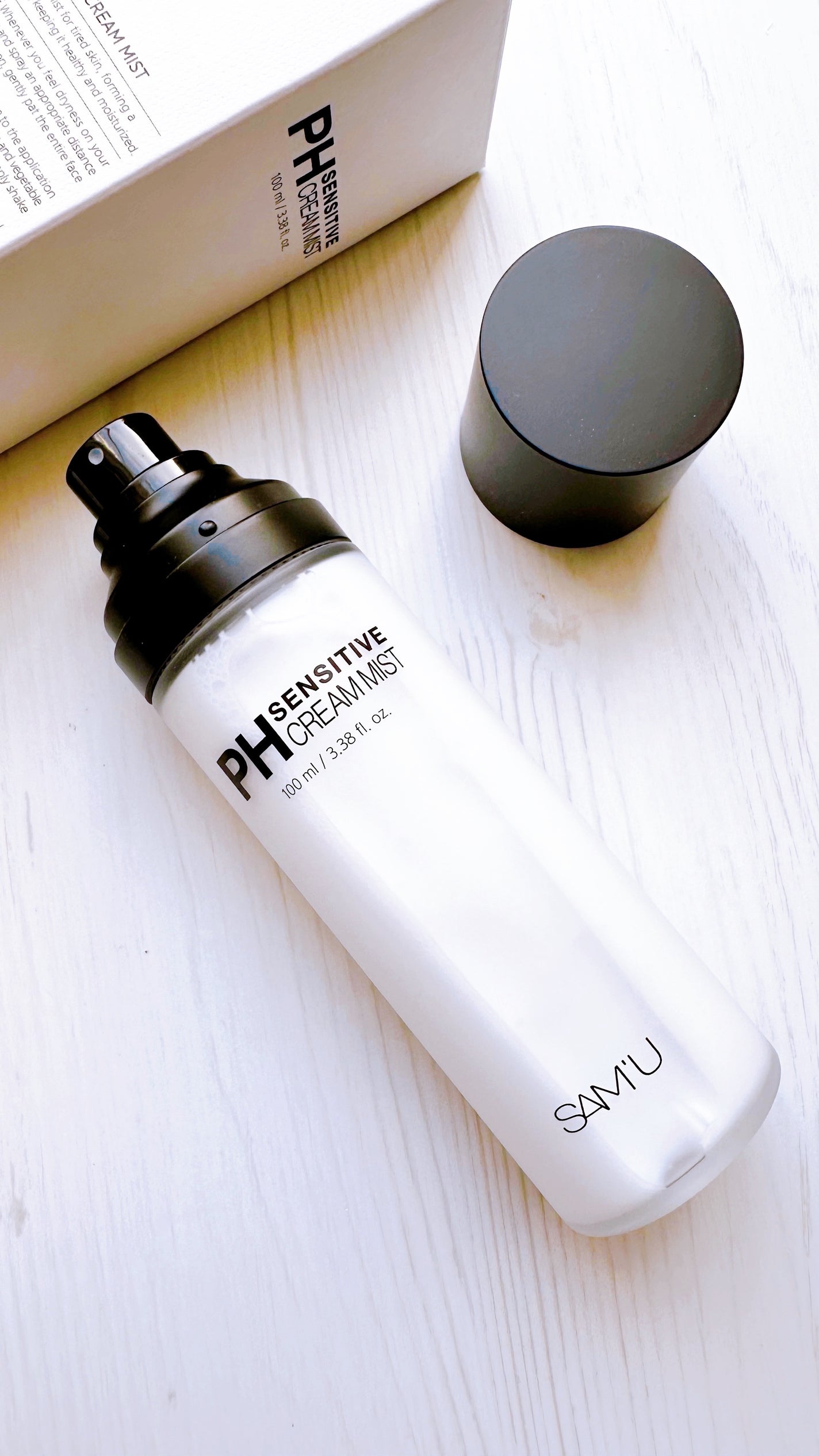PHセンシティブクリームミスト/SAM'U/ミスト状化粧水を使ったクチコミ(4枚目)