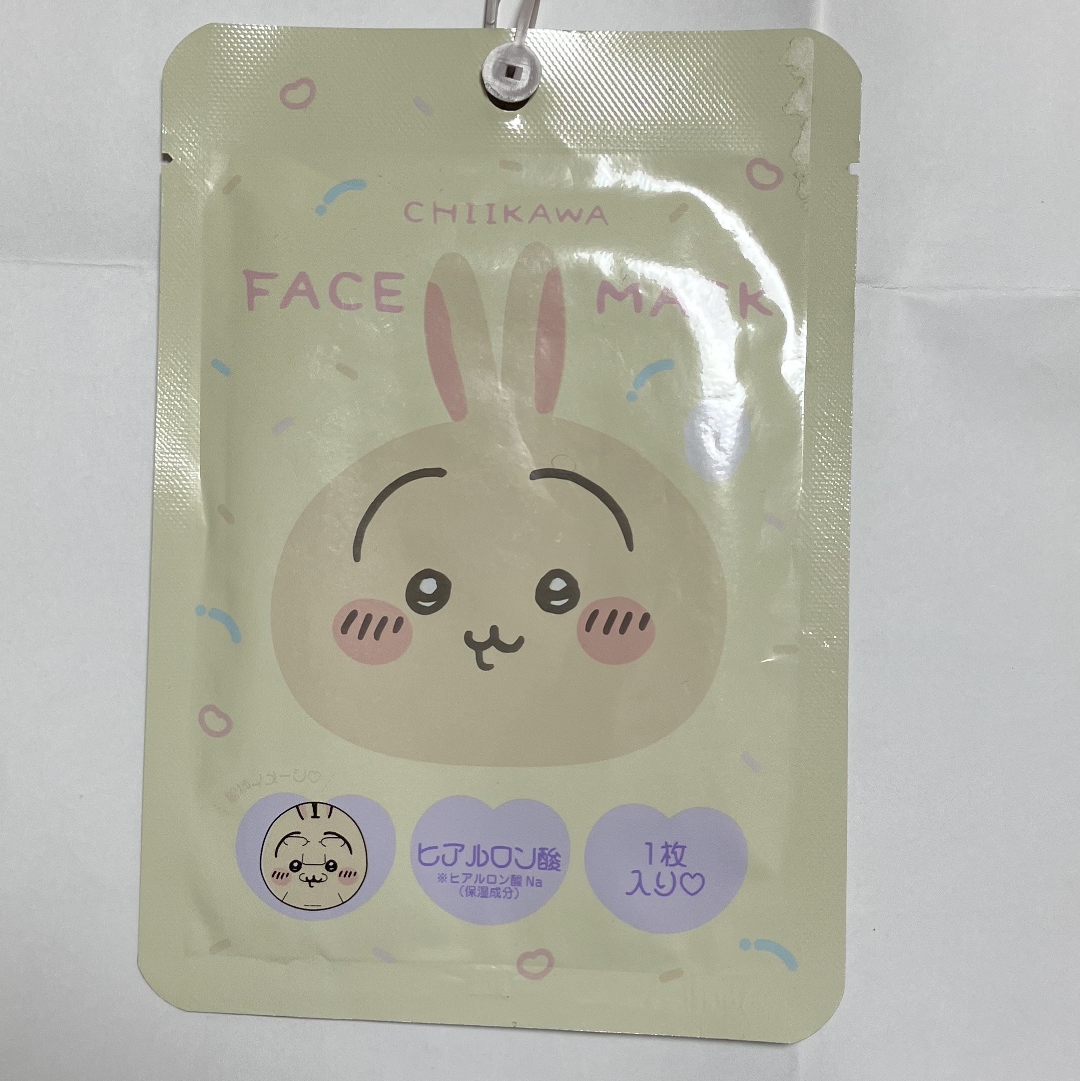 SHOBIDO CW フェイスマスク〈 U 〉のクチコミ「SHOBIDO
CW フェイスマスク〈 U 〉
¥495

うさぎの柄のフェイスマスクです。
.....」（1枚目）