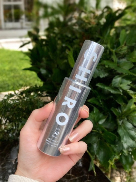 アイスミント ボディローションUV/SHIRO/日焼け止めローションを使ったクチコミ（1枚目）