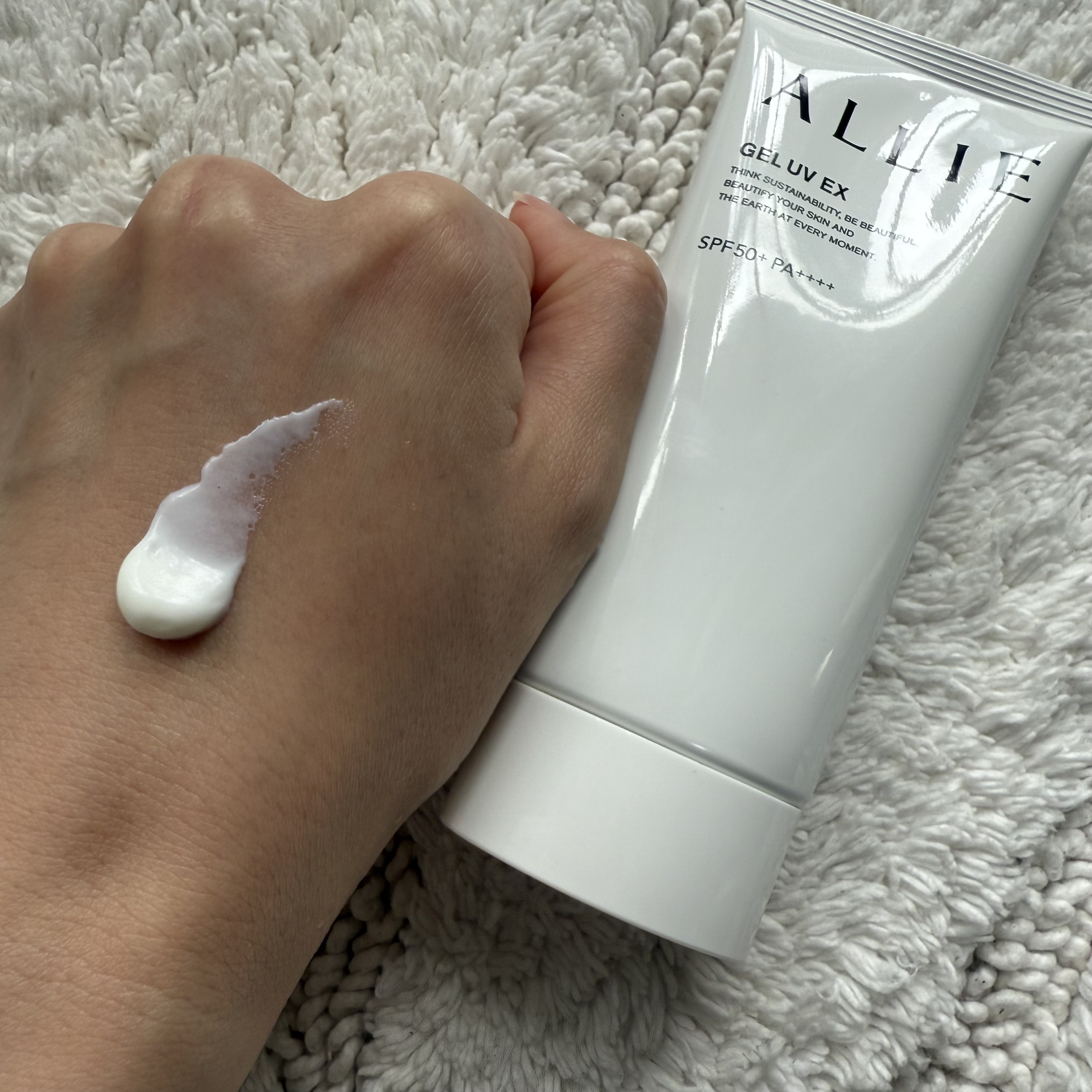 アリィー クロノビューティ ジェルUV EX/アリィー/日焼け止めジェルを使ったクチコミ（2枚目）