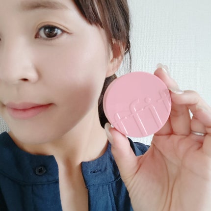 フラッフィーベルベットクッションチーク /TFIT/ジェル・クリームチークを使ったクチコミ(6枚目)