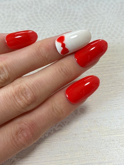 ジェルネイル(ライト対応)/セリア/ジェルネイルを使ったクチコミ(4枚目)