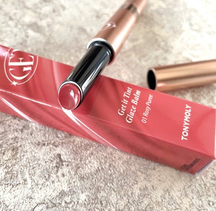 ゲットイットティントグレーズバーム/TONYMOLY/リップティントを使ったクチコミ(6枚目)