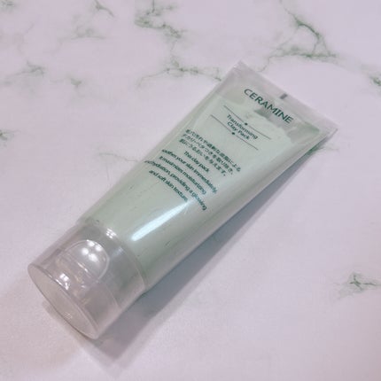 トランスフォーミングクレイパック/CERAMINE/洗い流すパック・マスクを使ったクチコミ(4枚目)