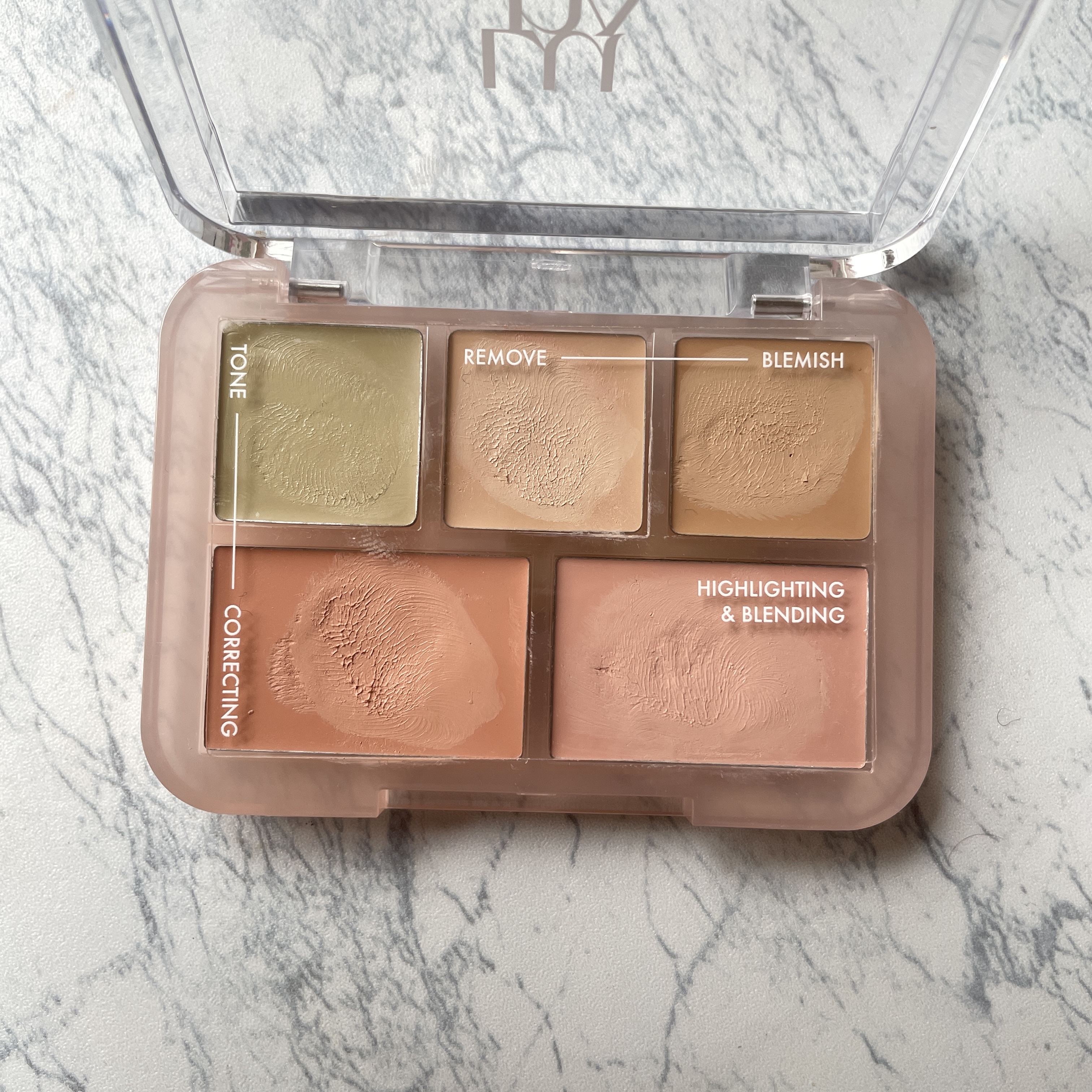 コンシールブレンダーパレット/LUNA/パレットコンシーラーを使ったクチコミ（3枚目）