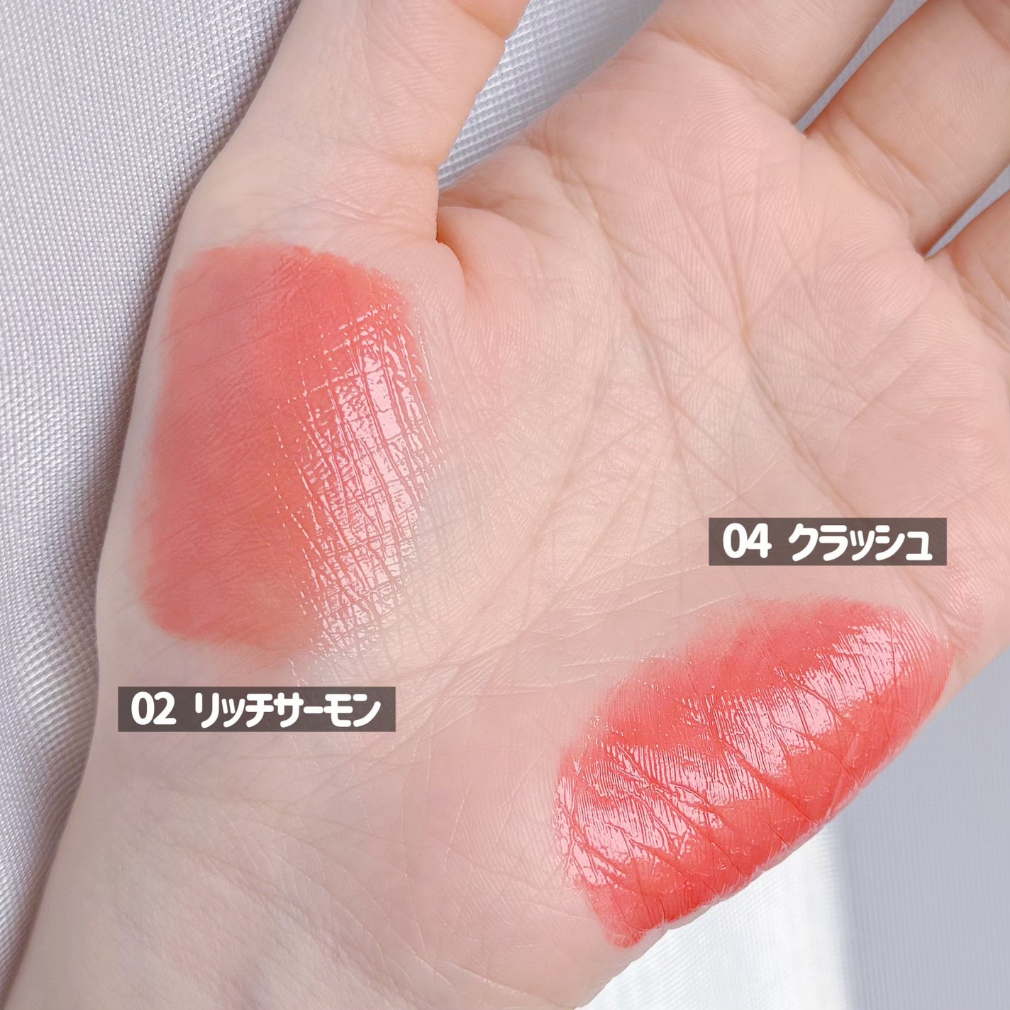 ウォーターグローリップティント/INGA/リップティントを使ったクチコミ(3枚目)