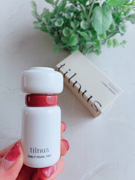 ティルナス サンリットパール ティント/tilnus/リップティントを使ったクチコミ(1枚目)