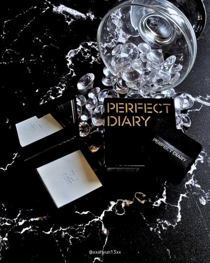 トランスルーシェント ブルーリング セッティング パウダー/PERFECT DIARY/プレストパウダーを使ったクチコミ(2枚目)