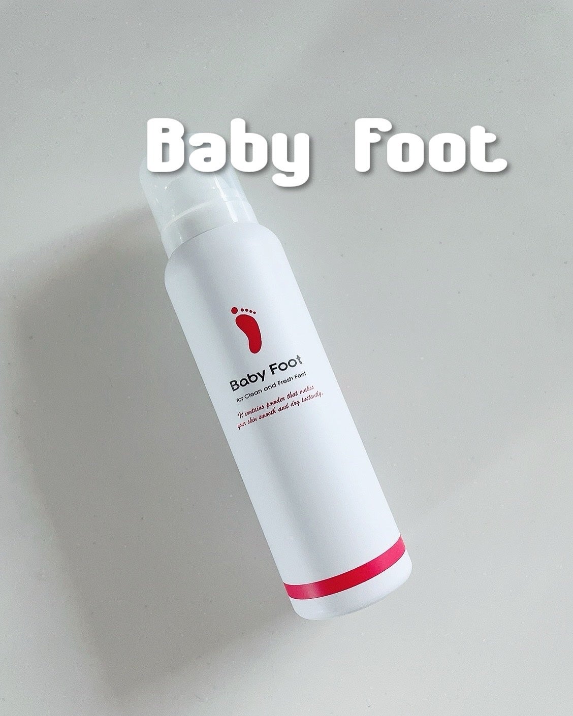 ベビーフット 炭酸泡フットドライシャンプー/ベビーフット/レッグ・フットケアを使ったクチコミ(4枚目)